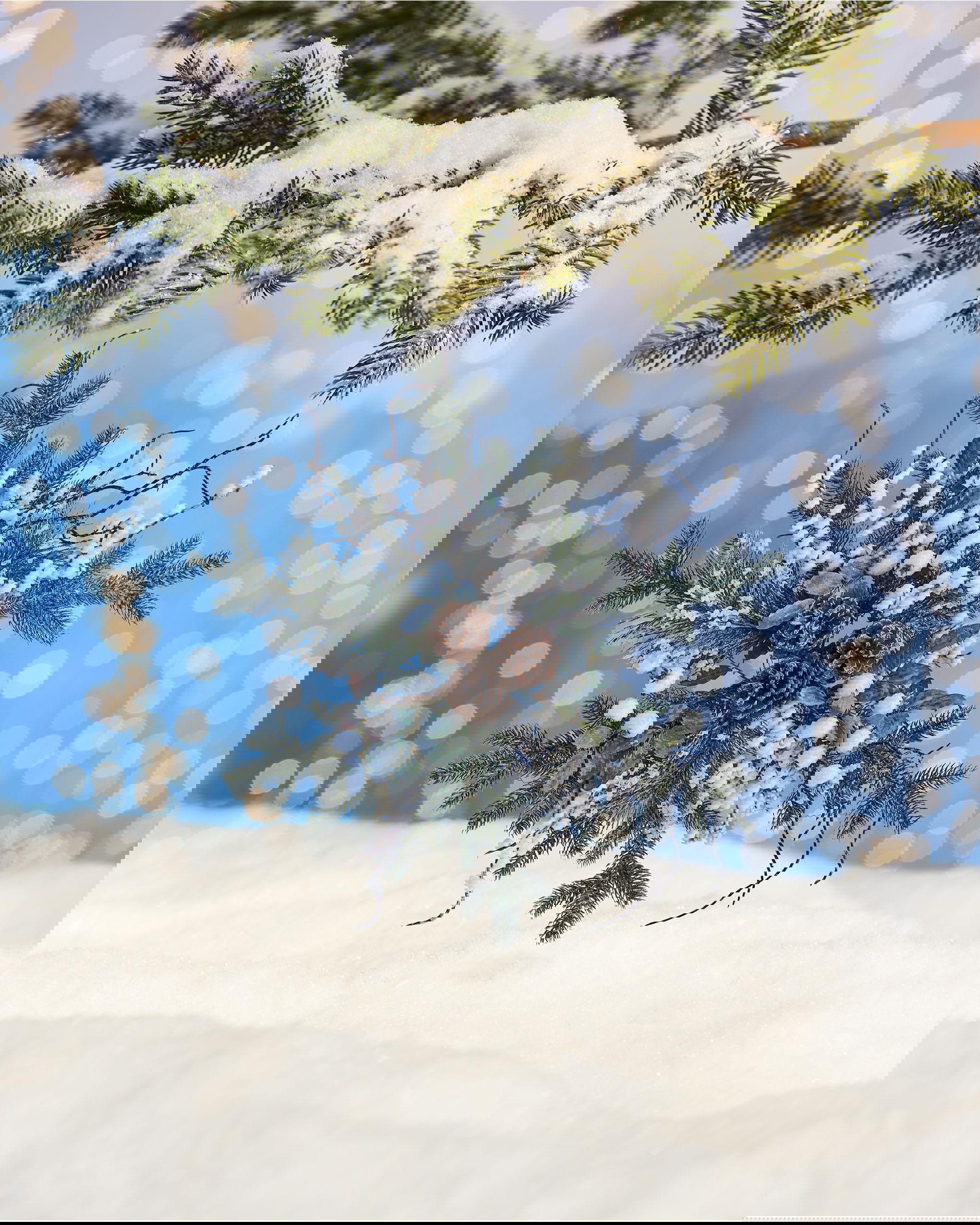 Estelle christmas tree ornament green/white