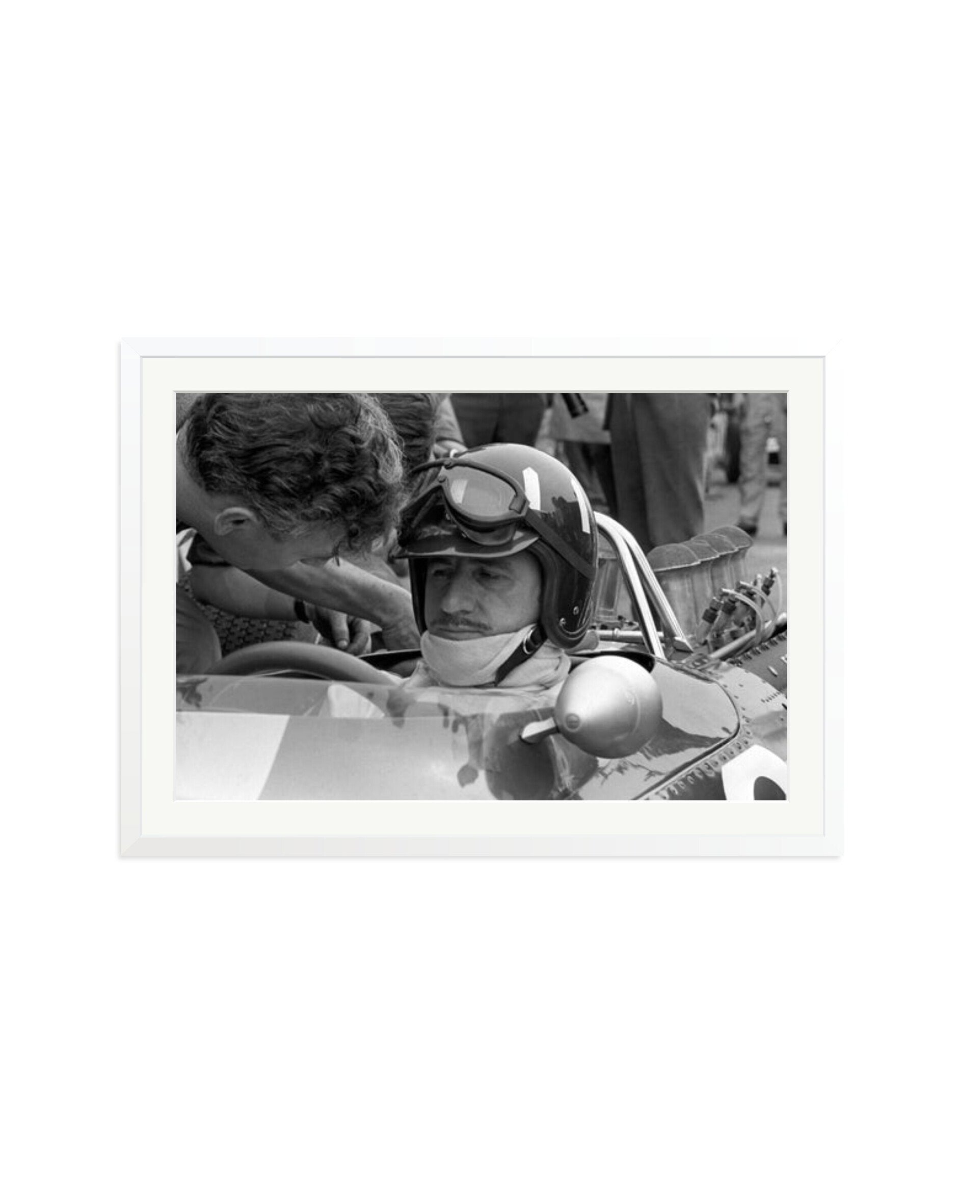 Graham Hill and Keith Duckworth White / XXL