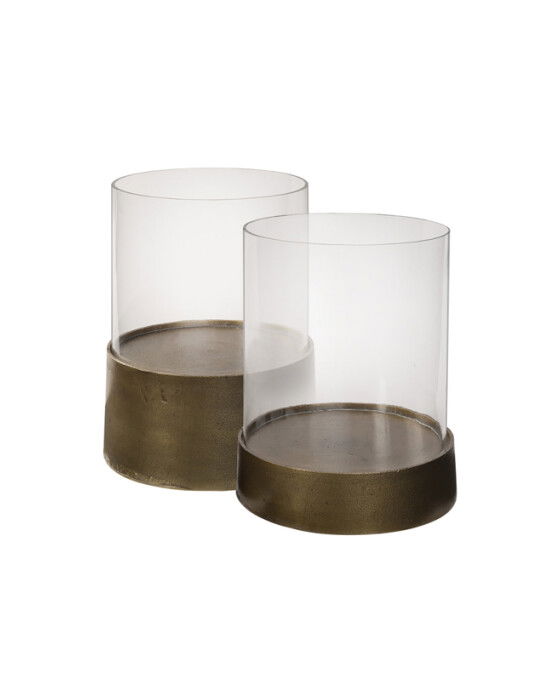 Celano lyslyktor messing 2-set