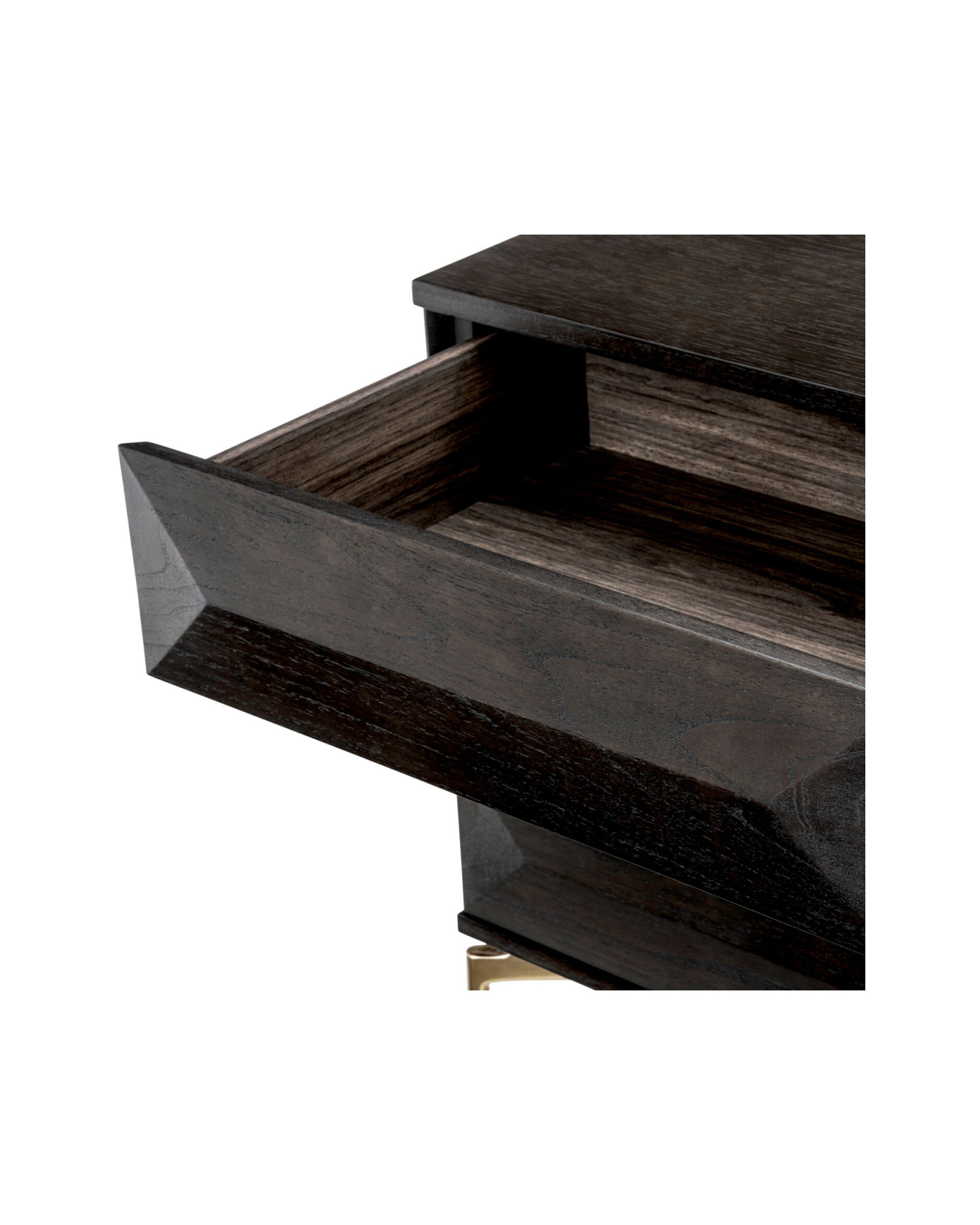 Denver sängbord mocha oak veneer