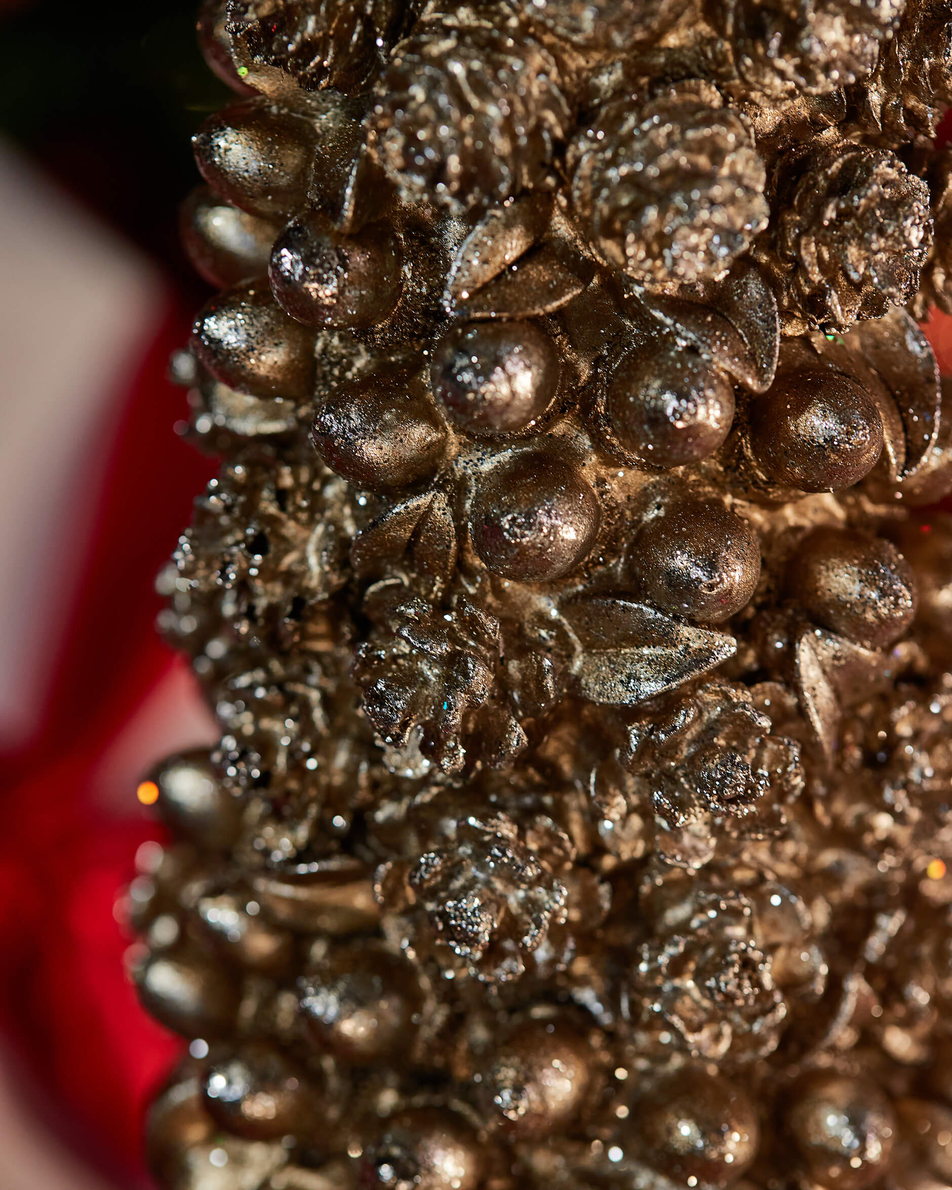 Mason gran juldekoration champagne 57cm