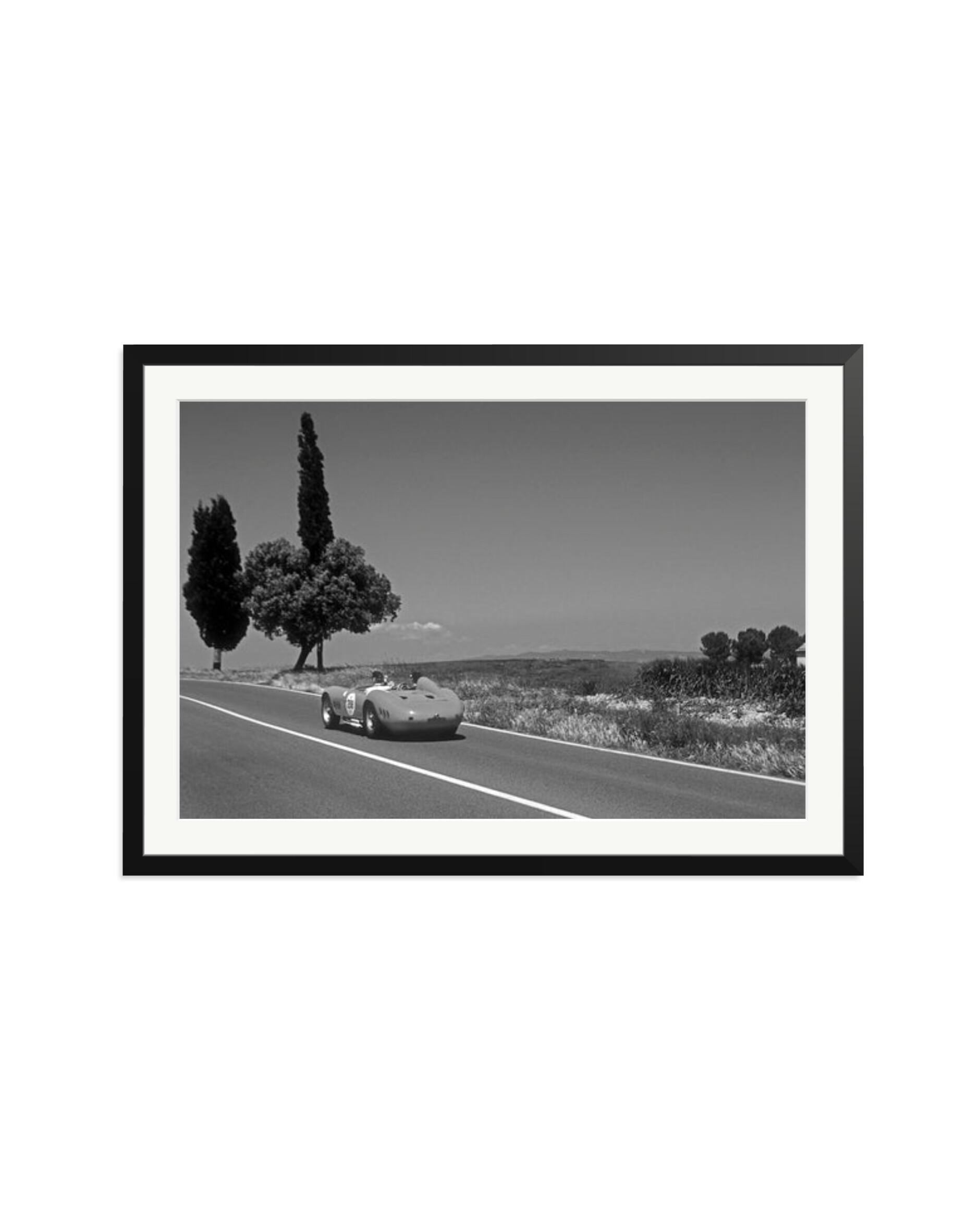 Maserati 300S in Italy Black / XXL