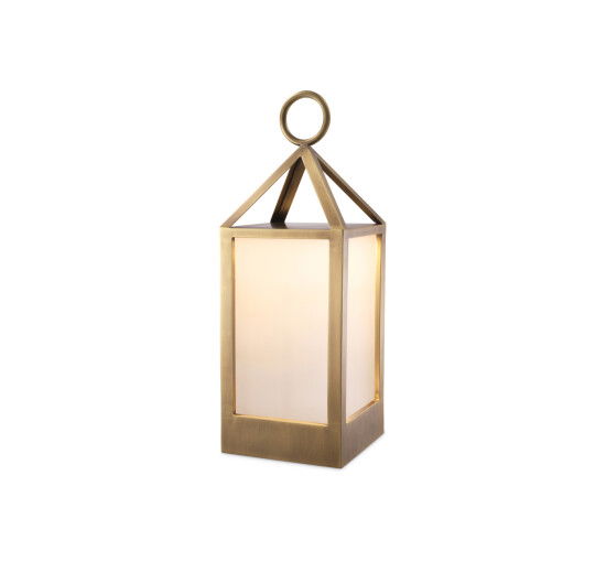 Riserva Floor Lamp Antique Brass S