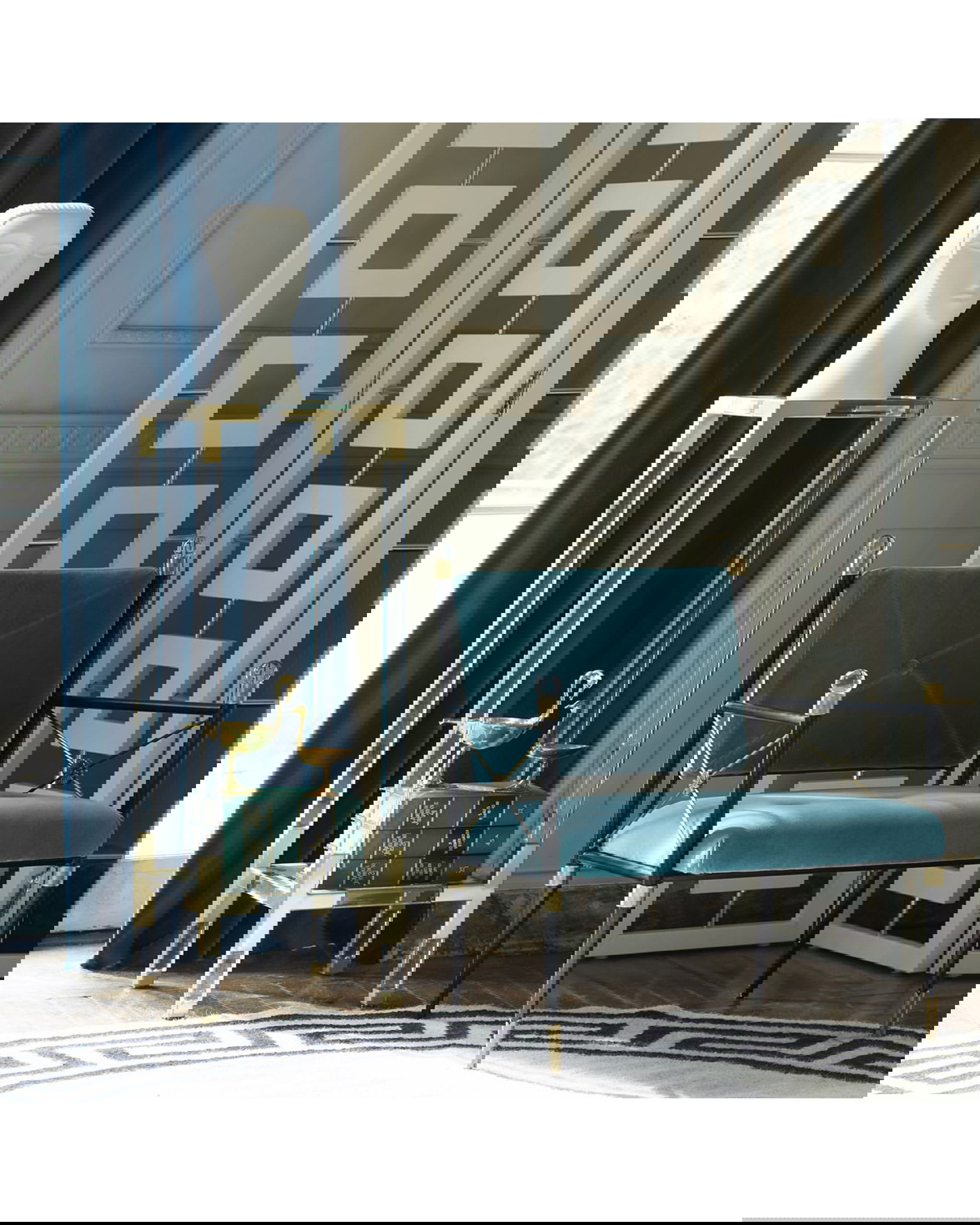 Jacques piedestal mässing