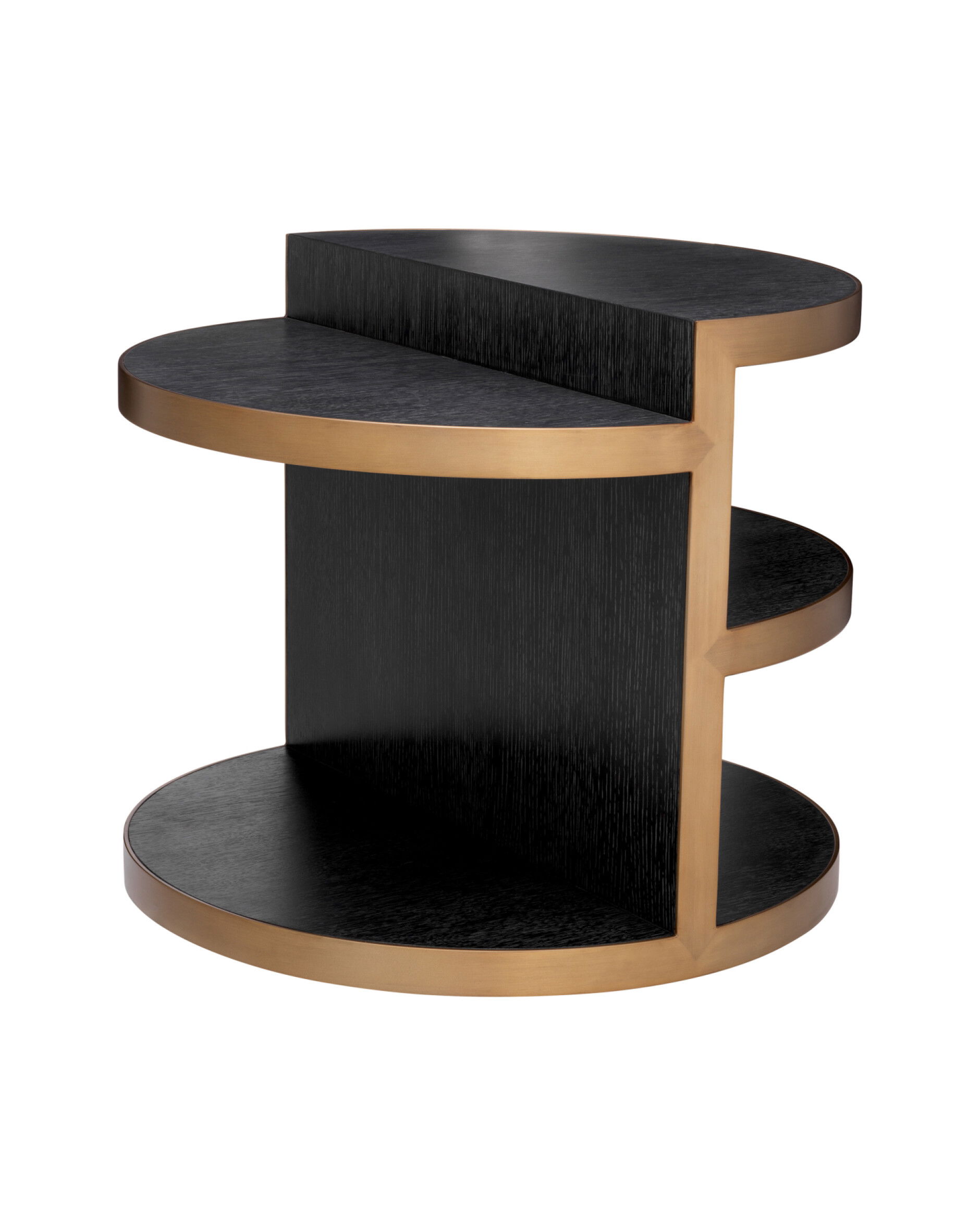 Nilo sidobord charcoal grey