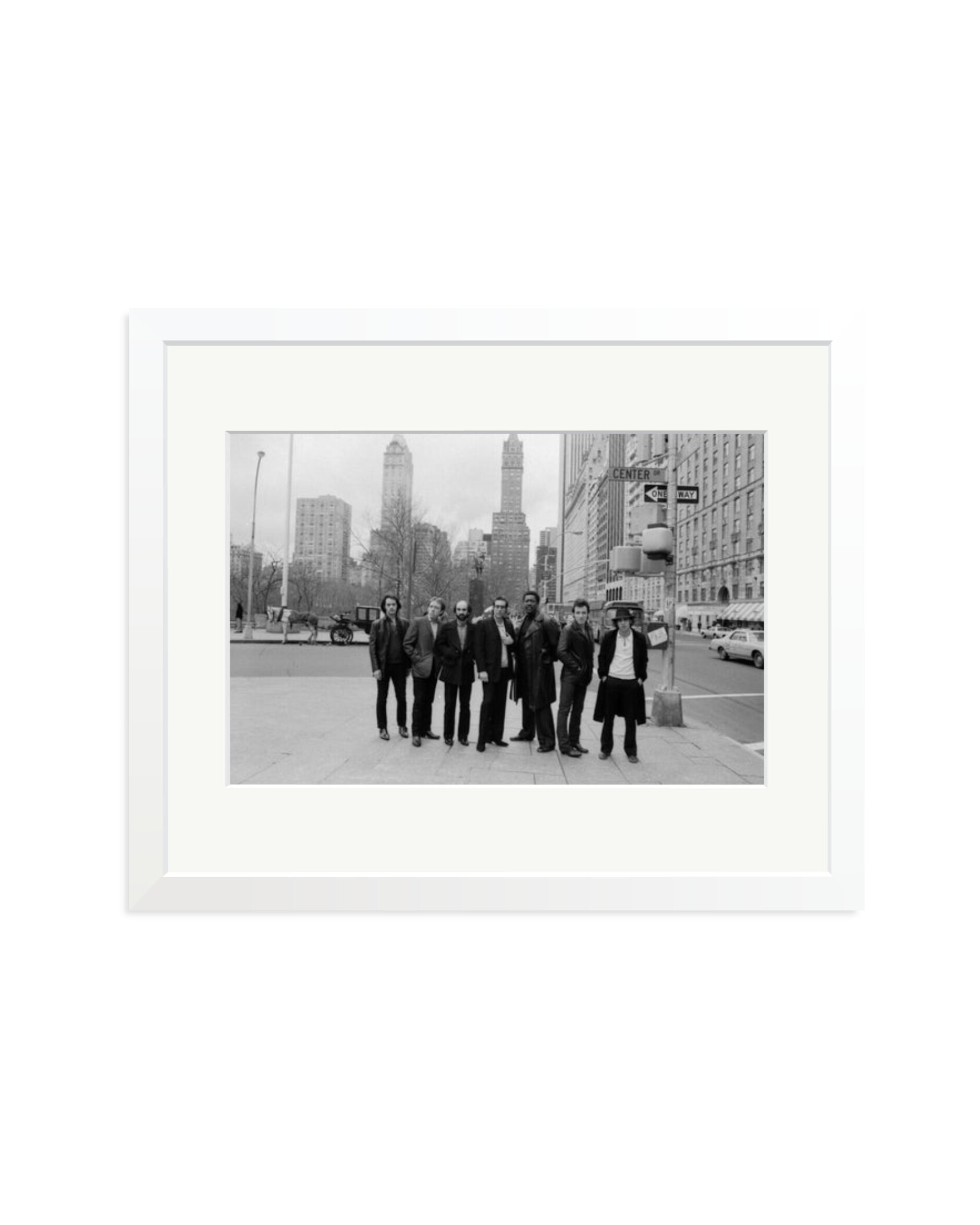 The E Street Band in NYC White / Medium