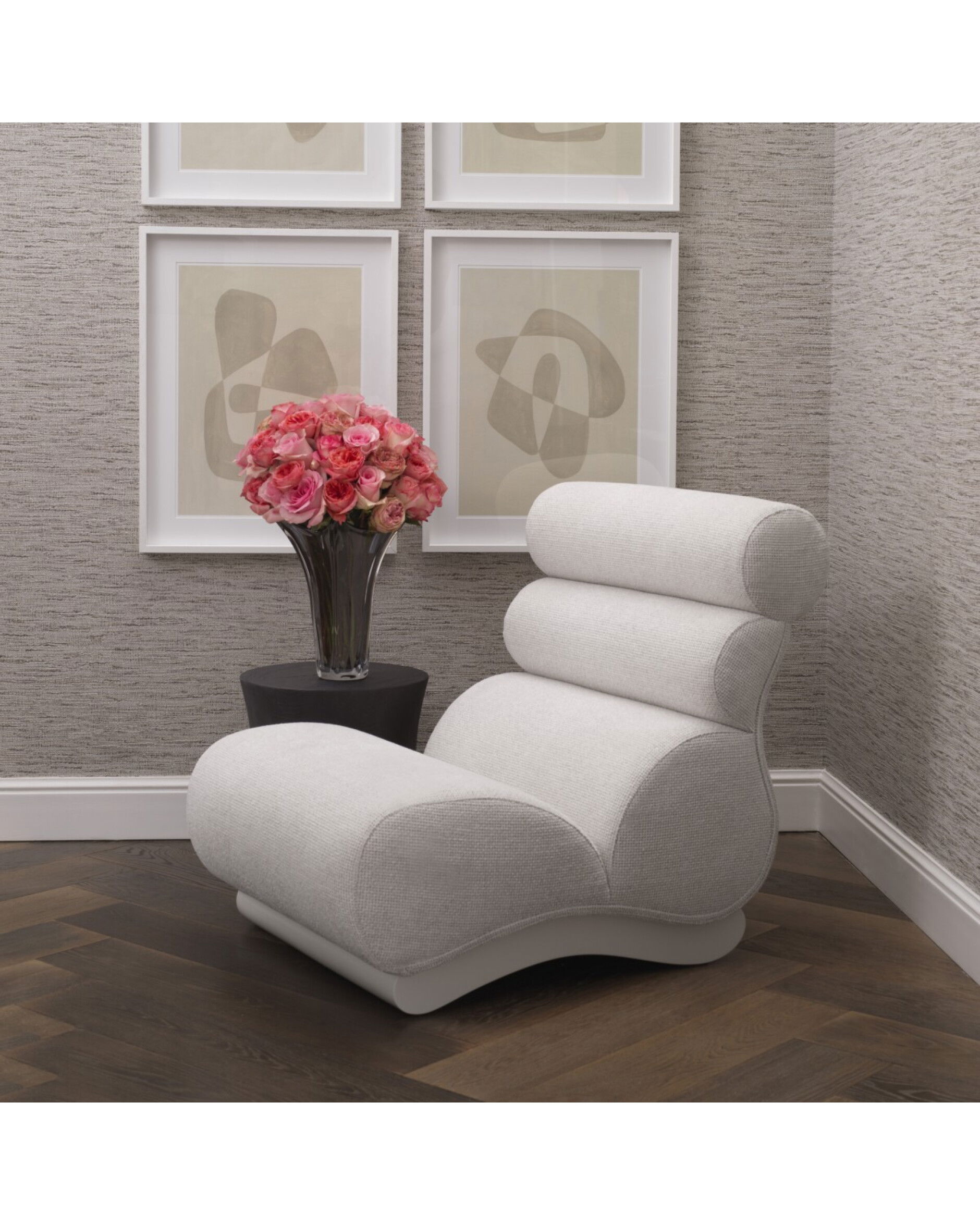 Congreso fåtölj lyssa off-white