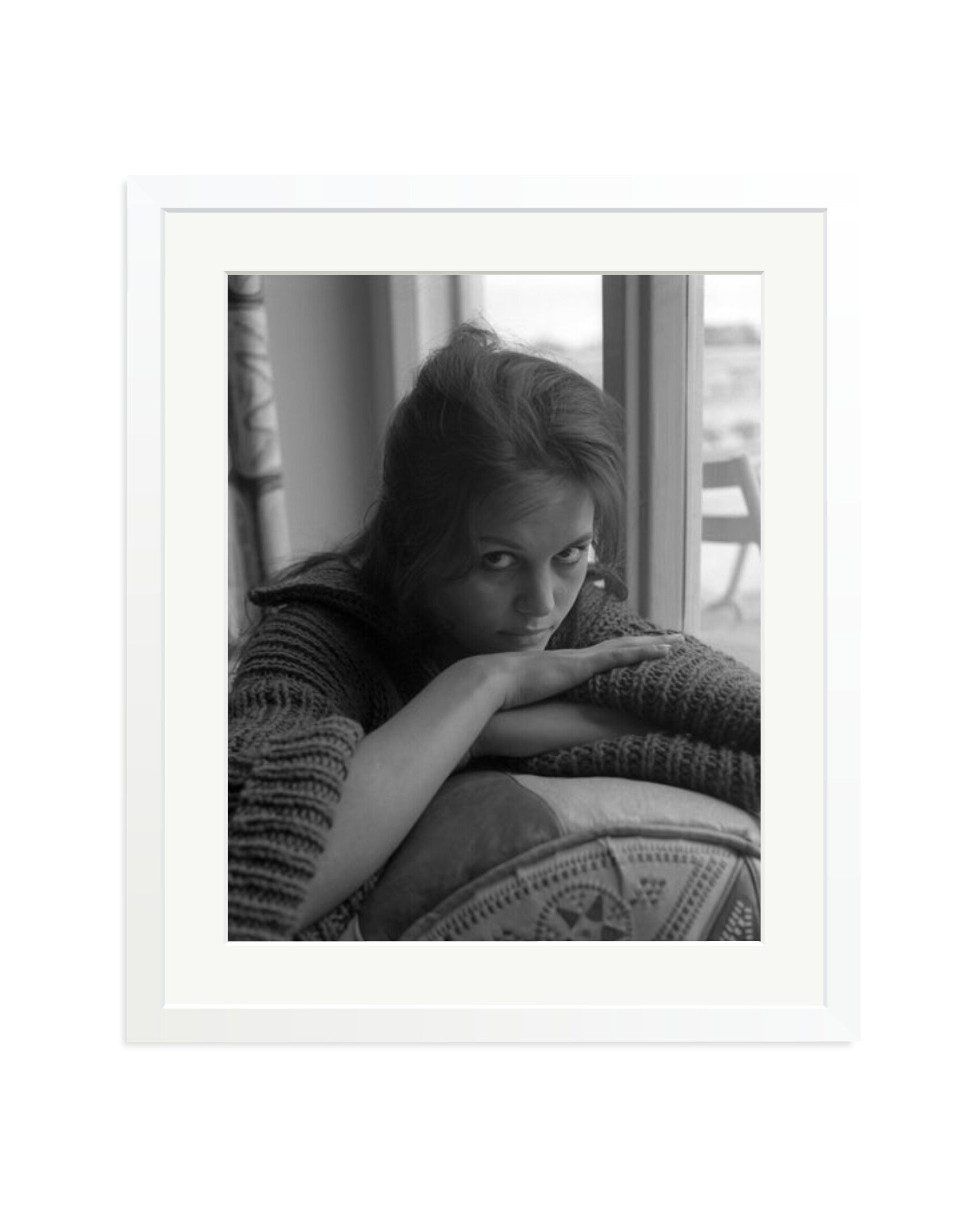 Claudia Cardinale Staring White / Large