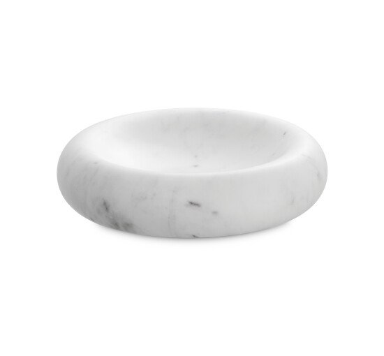 White marble - Lizz bowl white marble