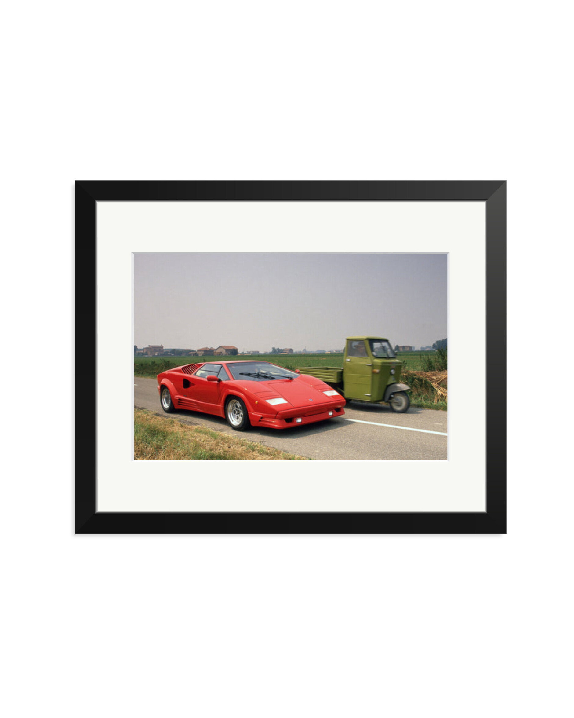 Lamborghini in Italy Black / Medium