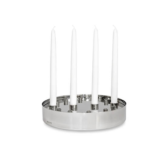 Jubel Advent Candlestick Silver