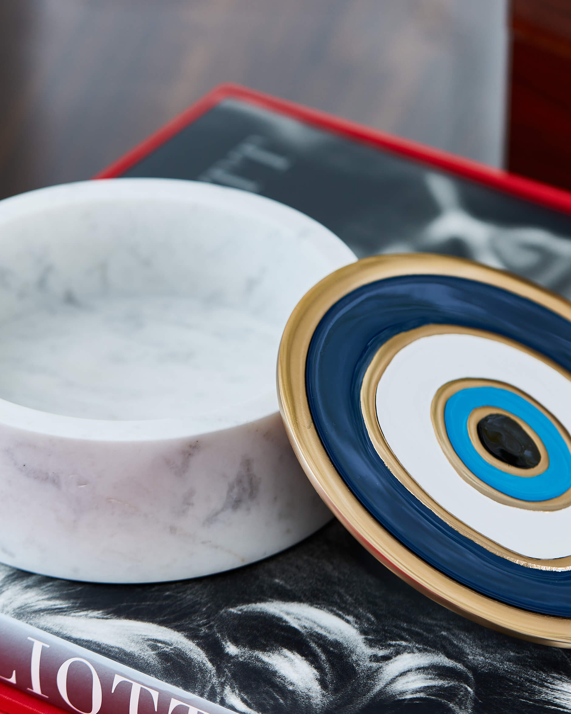 Savigné Marble Box White