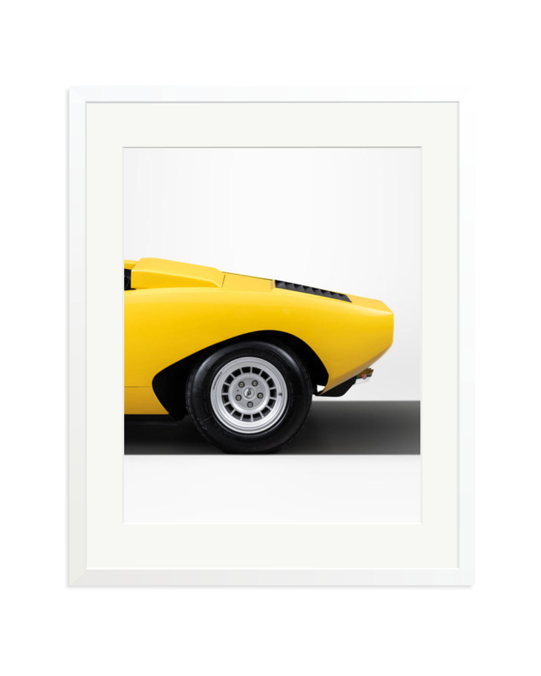 Lamborghini Countach Wheel White / XL