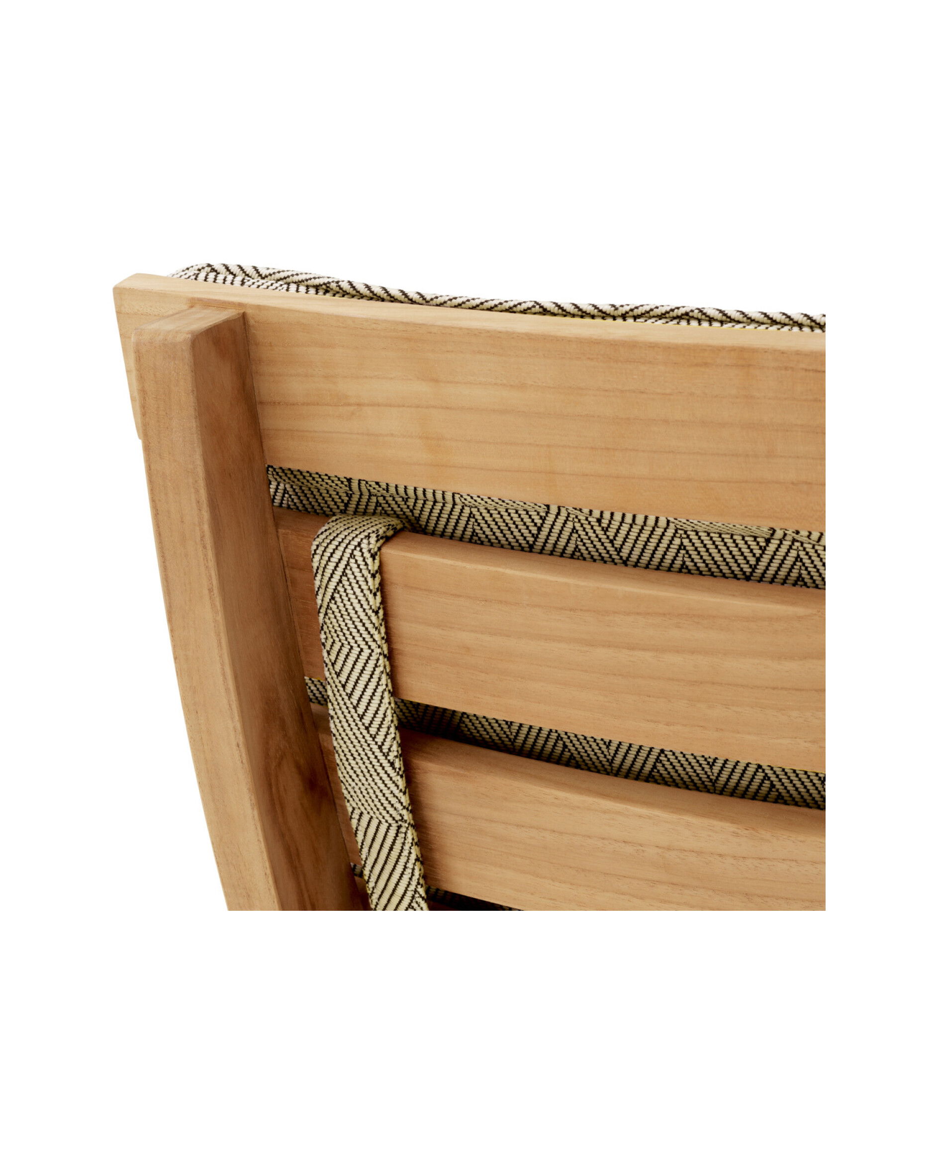 Oceanview fåtølje natural teak