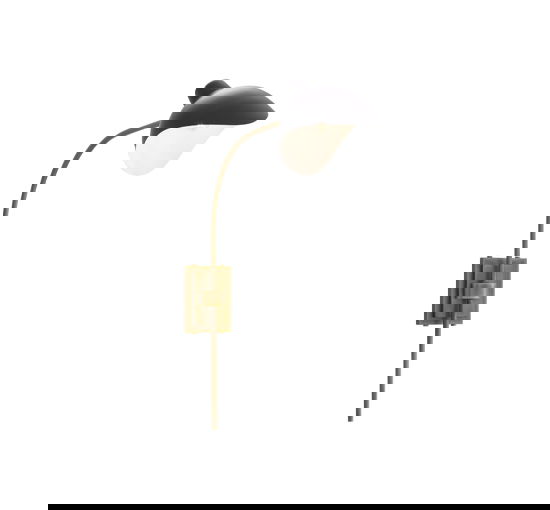 Pelham vägglampa svart OUTLET