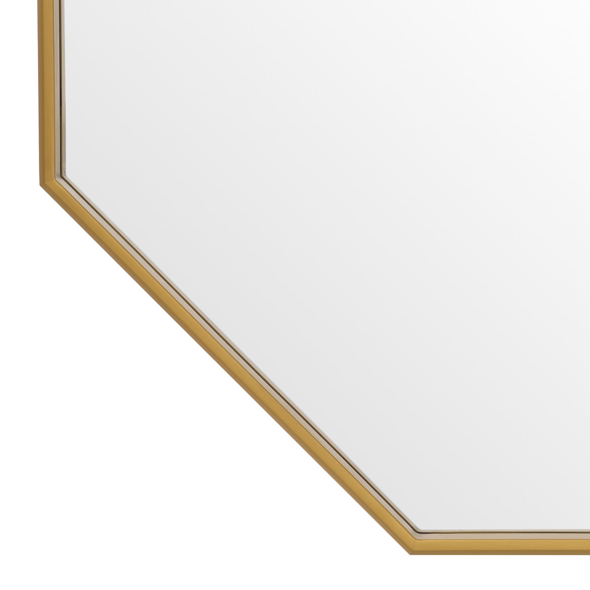 Tavolino peili brushed brass