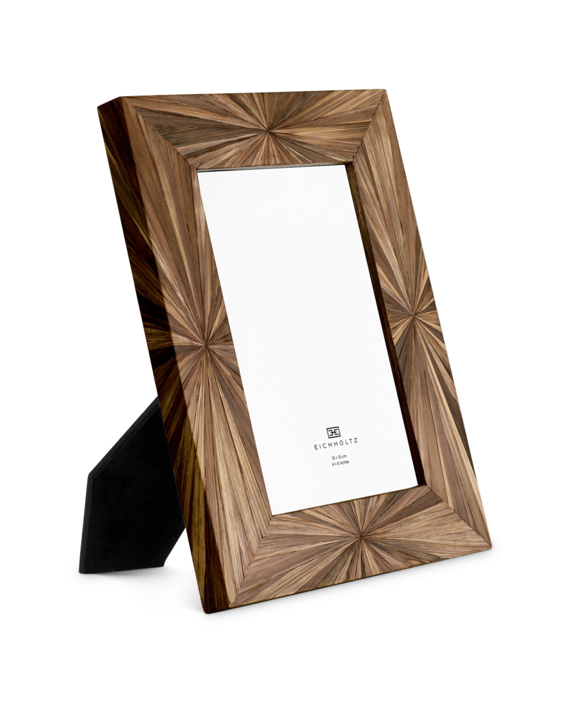 Harvard fotoram marquetry brun