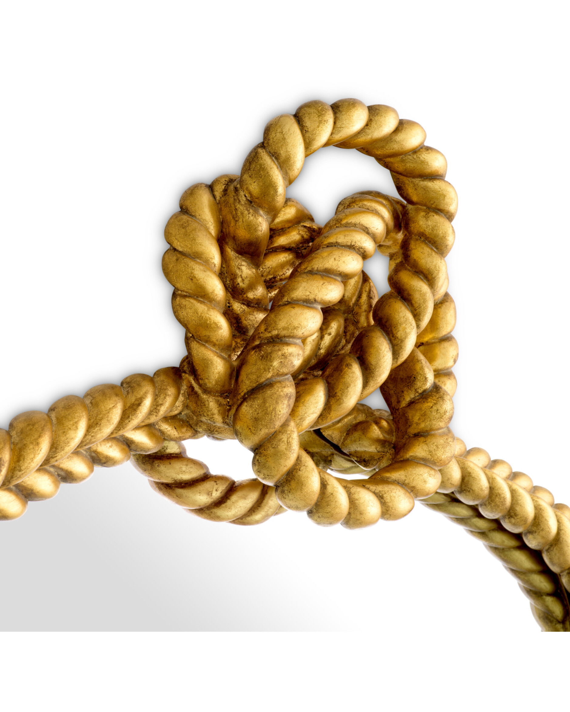 Vincenso spegel antik guld S