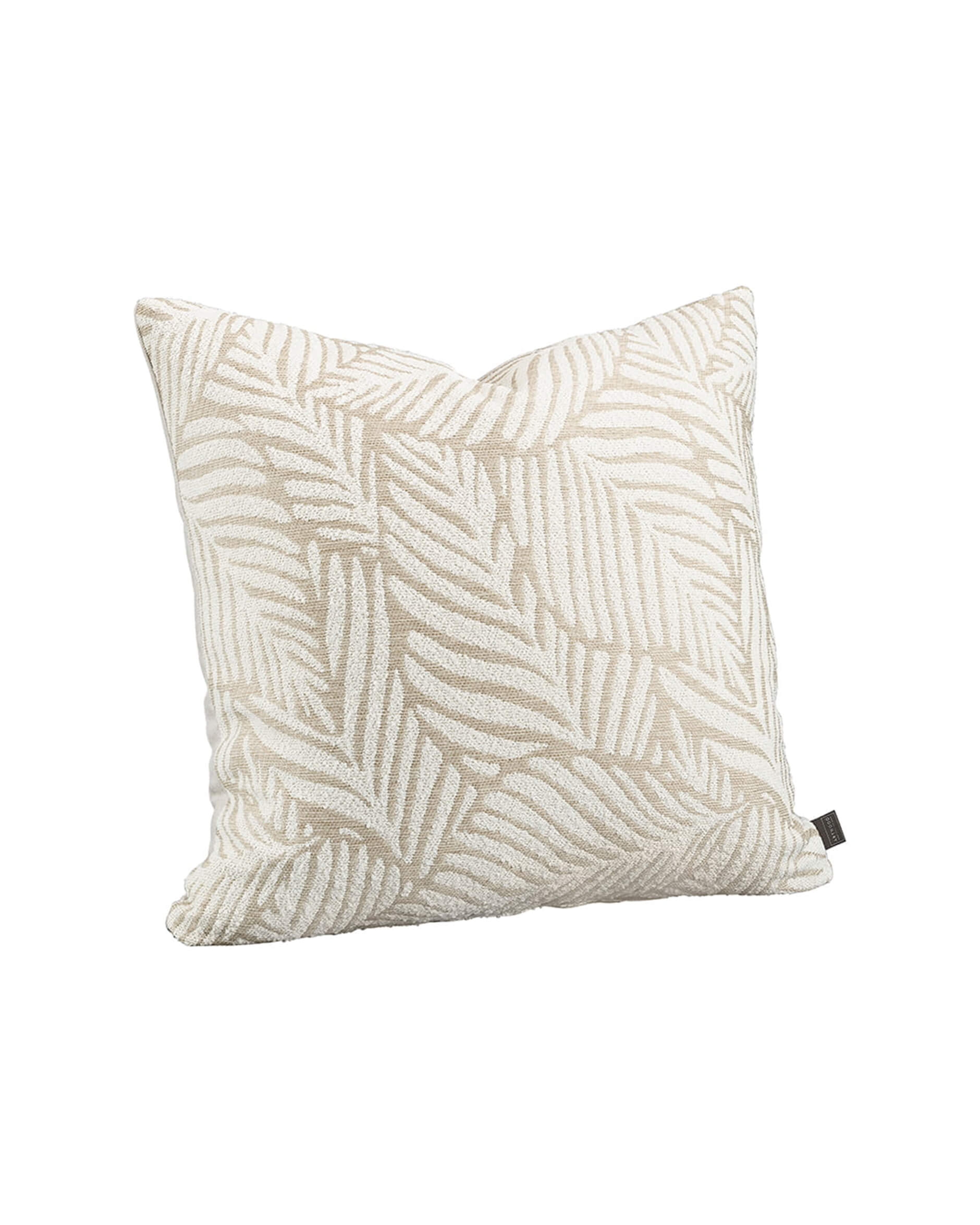 Nomad leaf kuddfodral natural 60x60-out