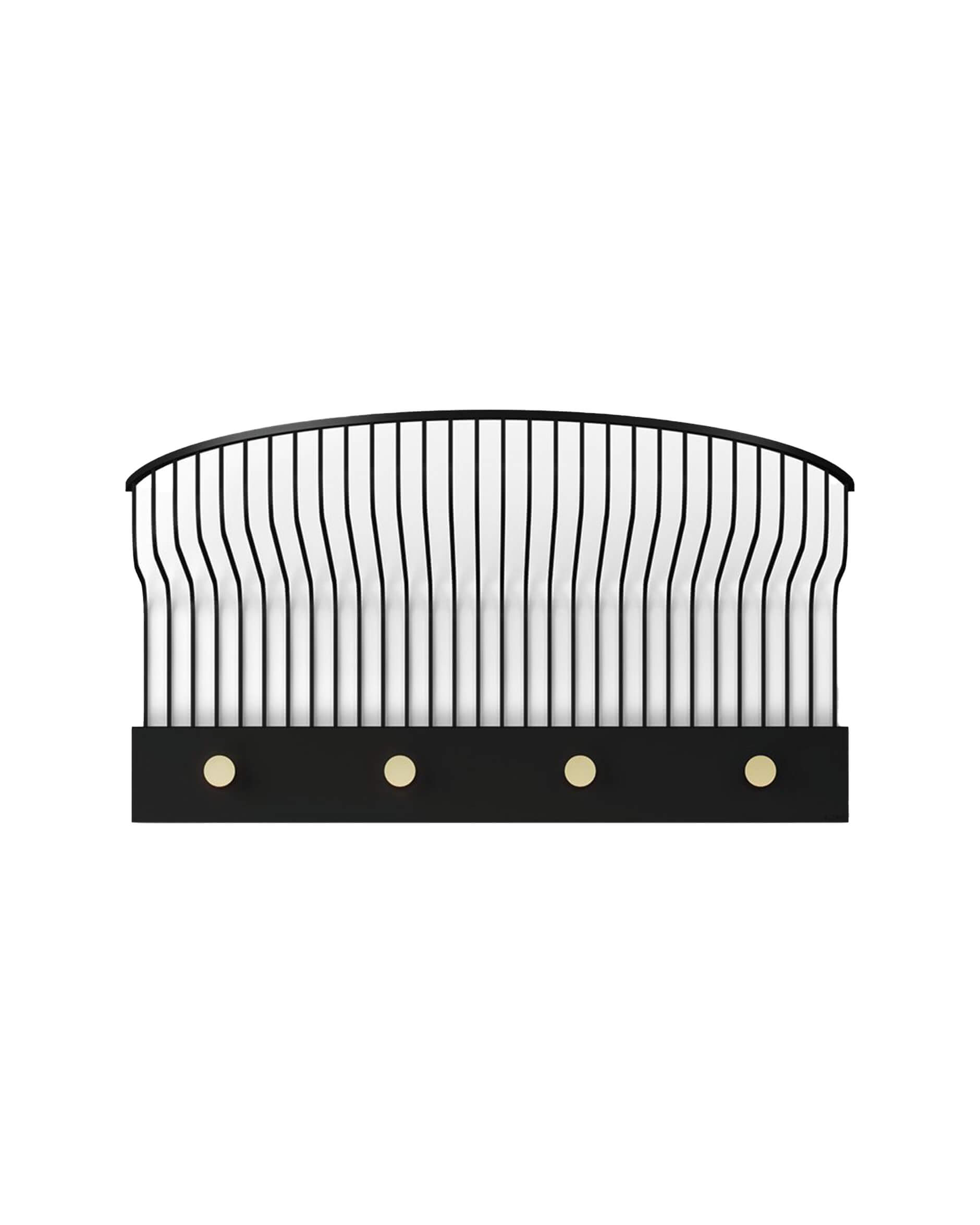 Lunett Hat Rack Black