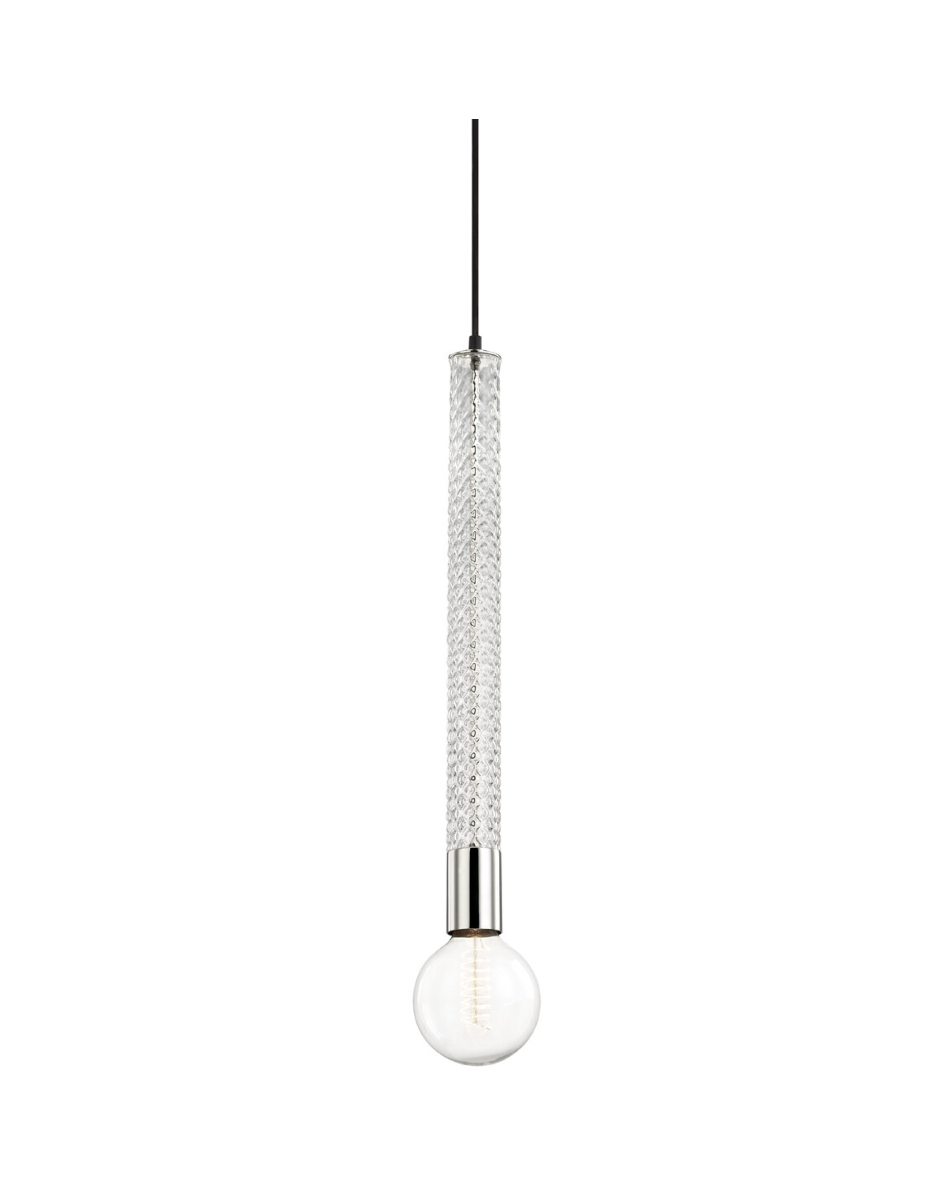Pippin taklampe nikkel