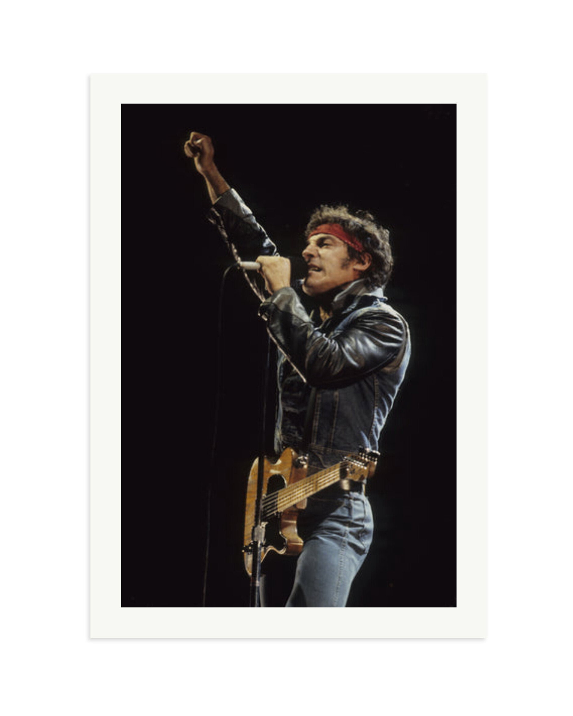 Bruce Springsteen Live, 1984 Print Only / XXL