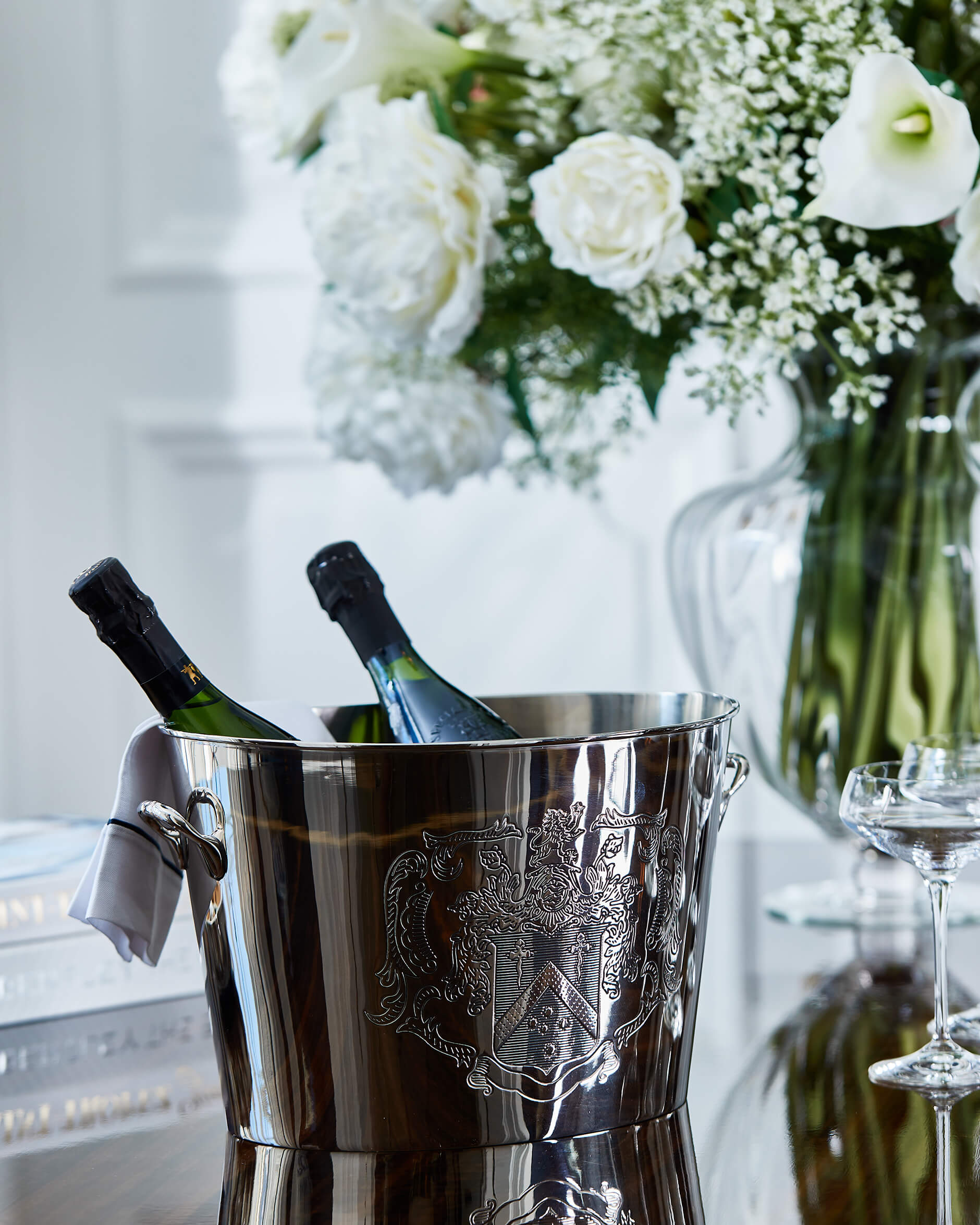 Maggia champagnekylare nickel