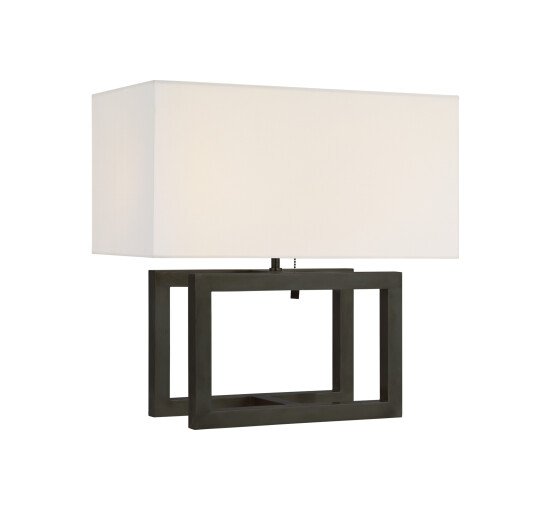 null - Galerie Table Lamp Polished Nickel Medium