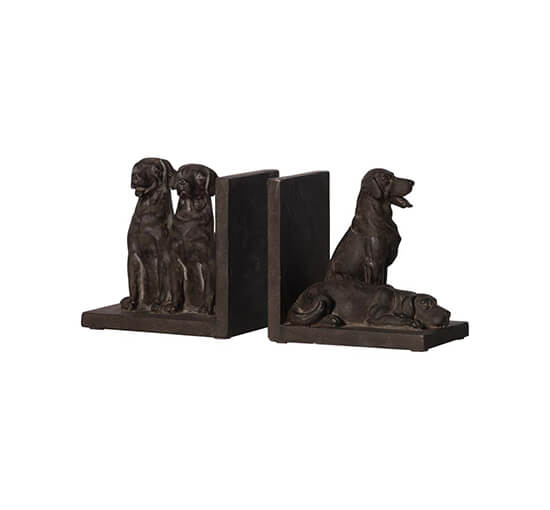 Cooper Bookend Brown Set Of 2