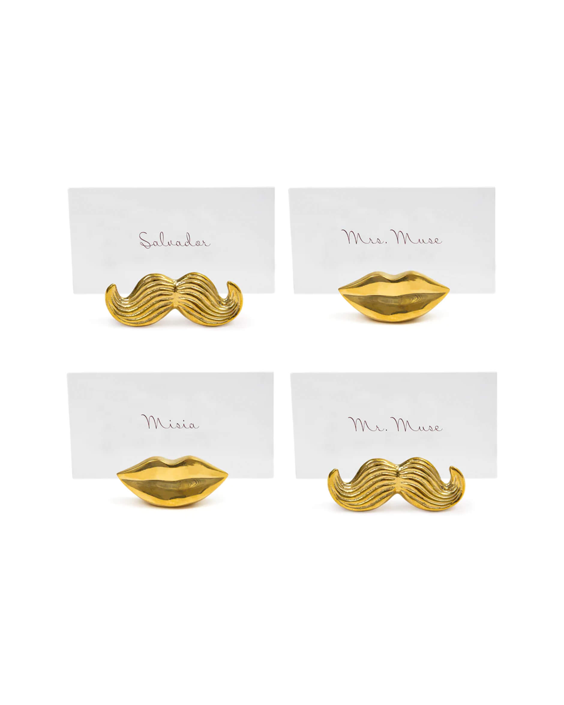 Mr & Mrs Muse placeringskortshållare 4-pack