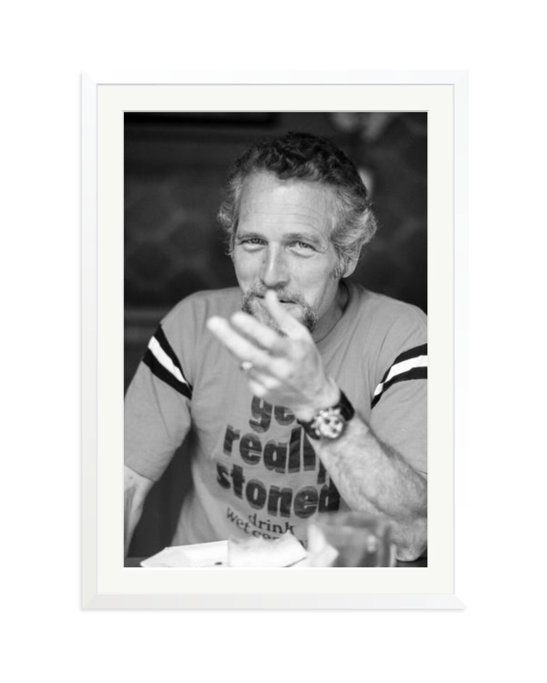 Paul Newman, 1981 White / XXL