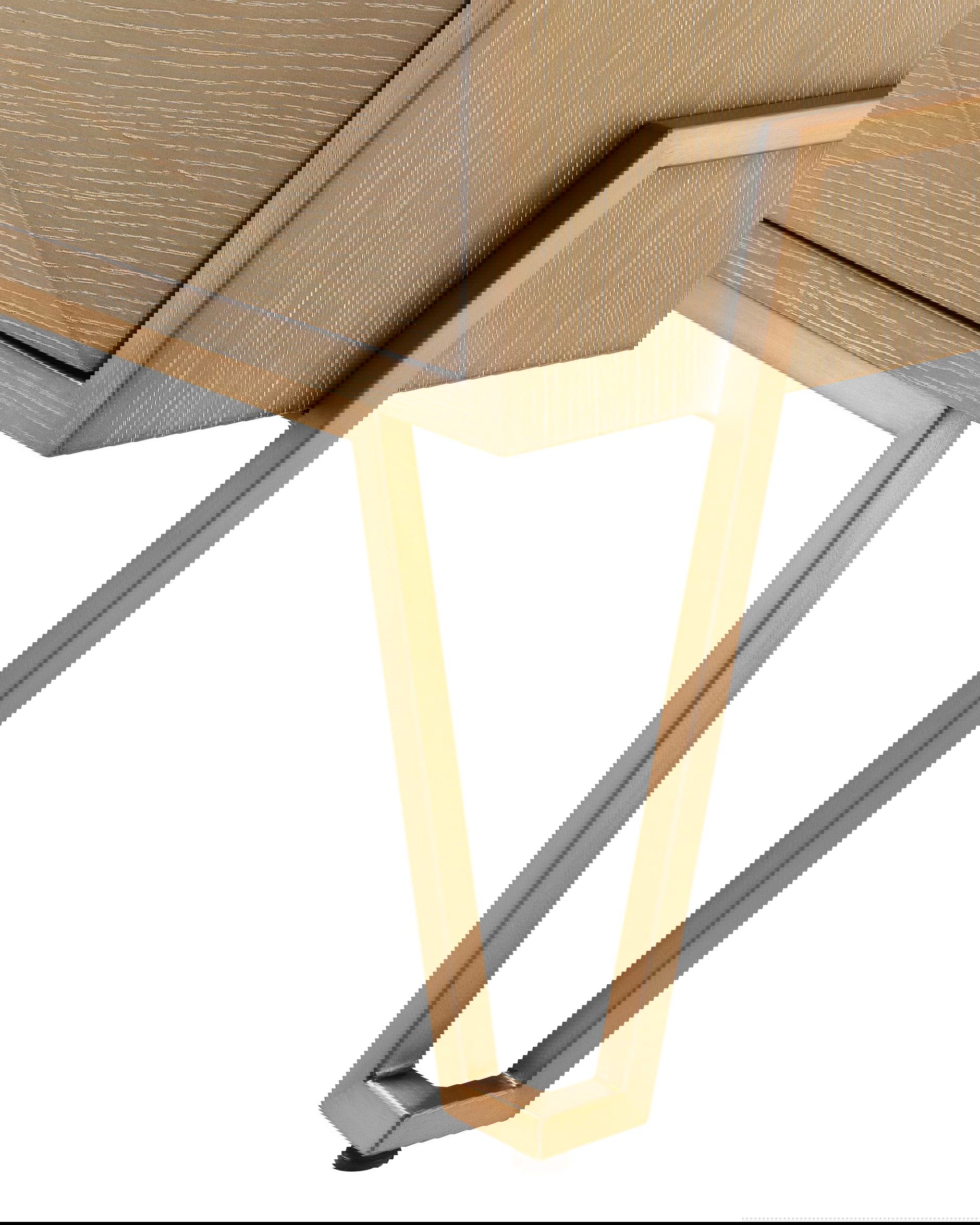 Highland sängbord washed oak