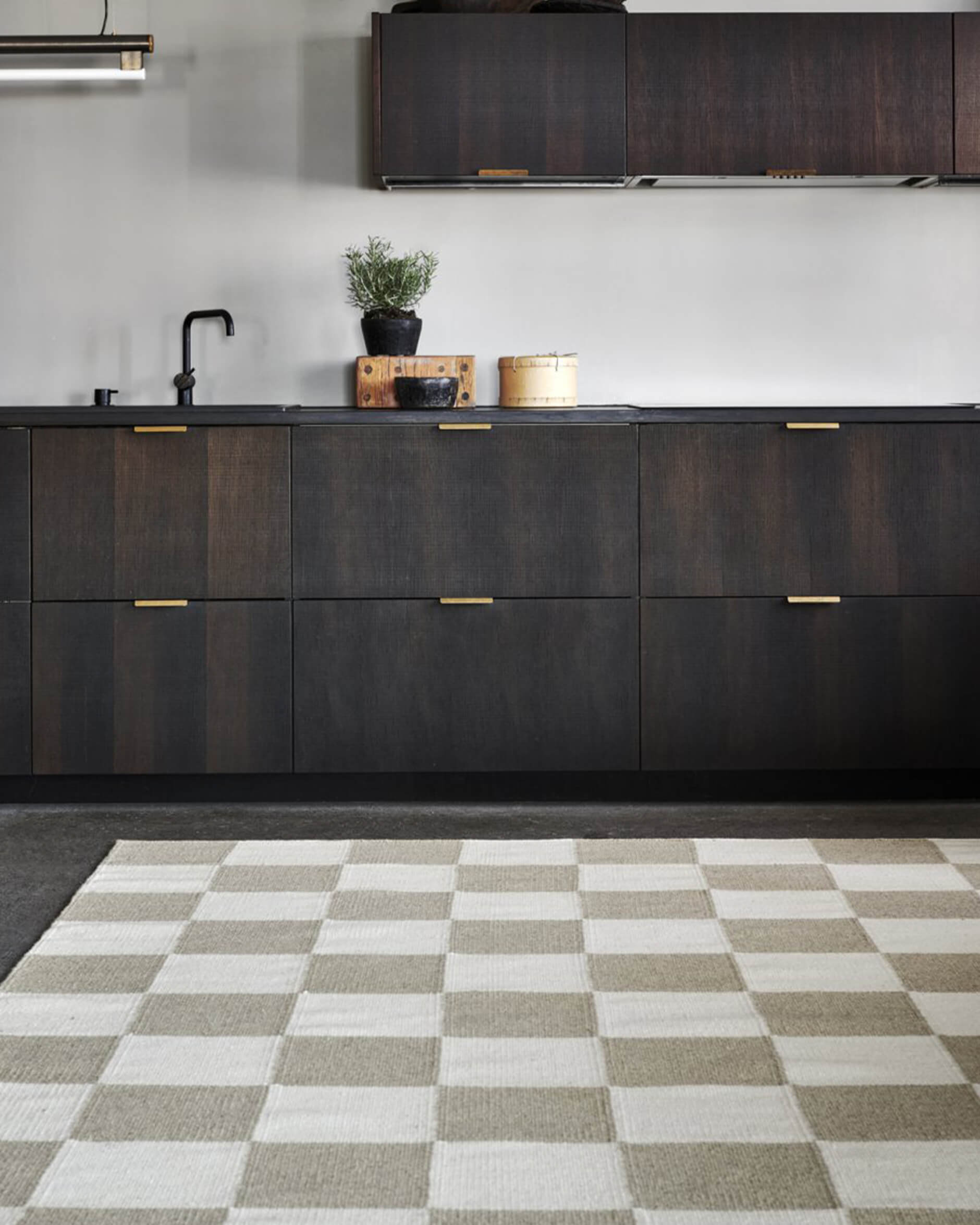 Square matta vit/natur