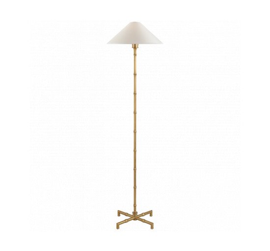 null - Grenol Floor Lamp Antique Brass