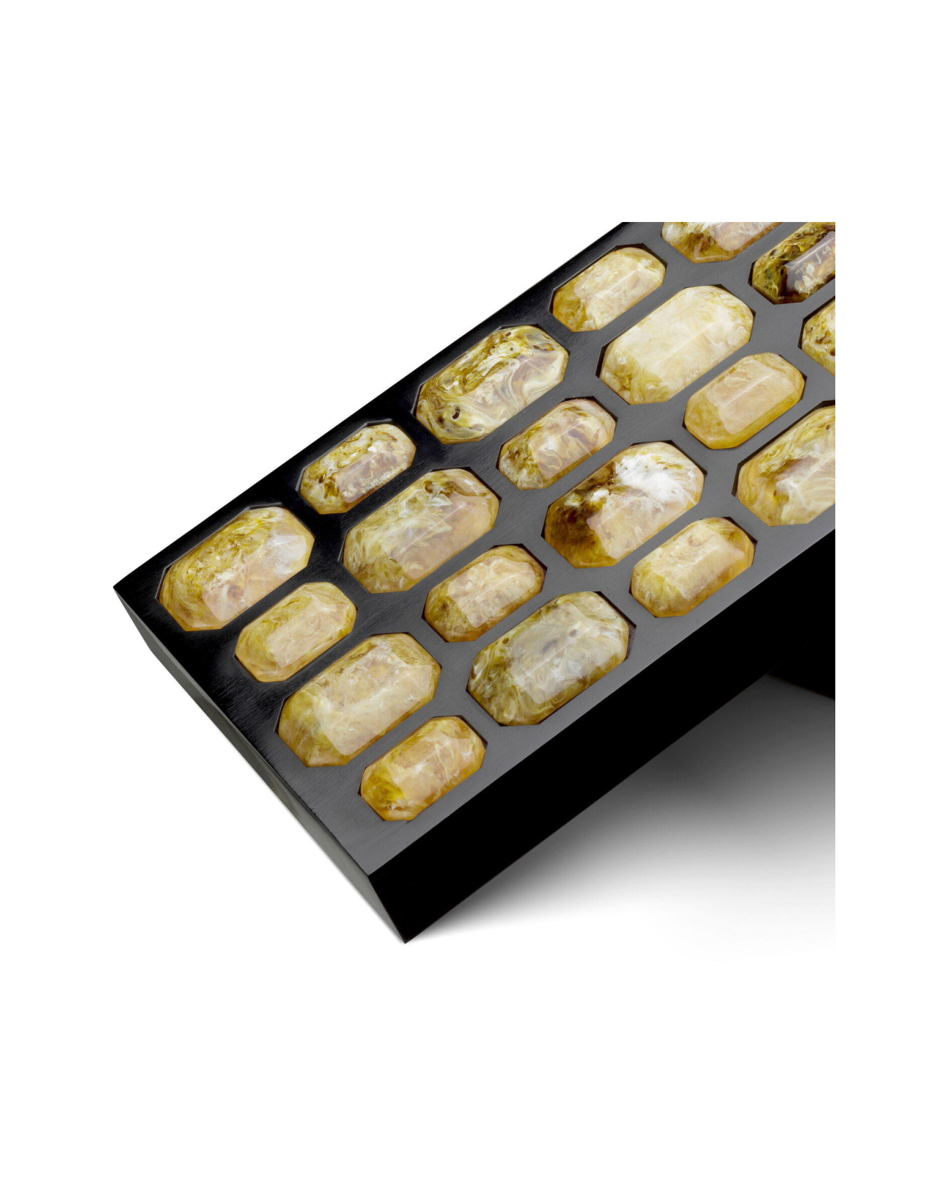 Lucida förvaringsask gul S