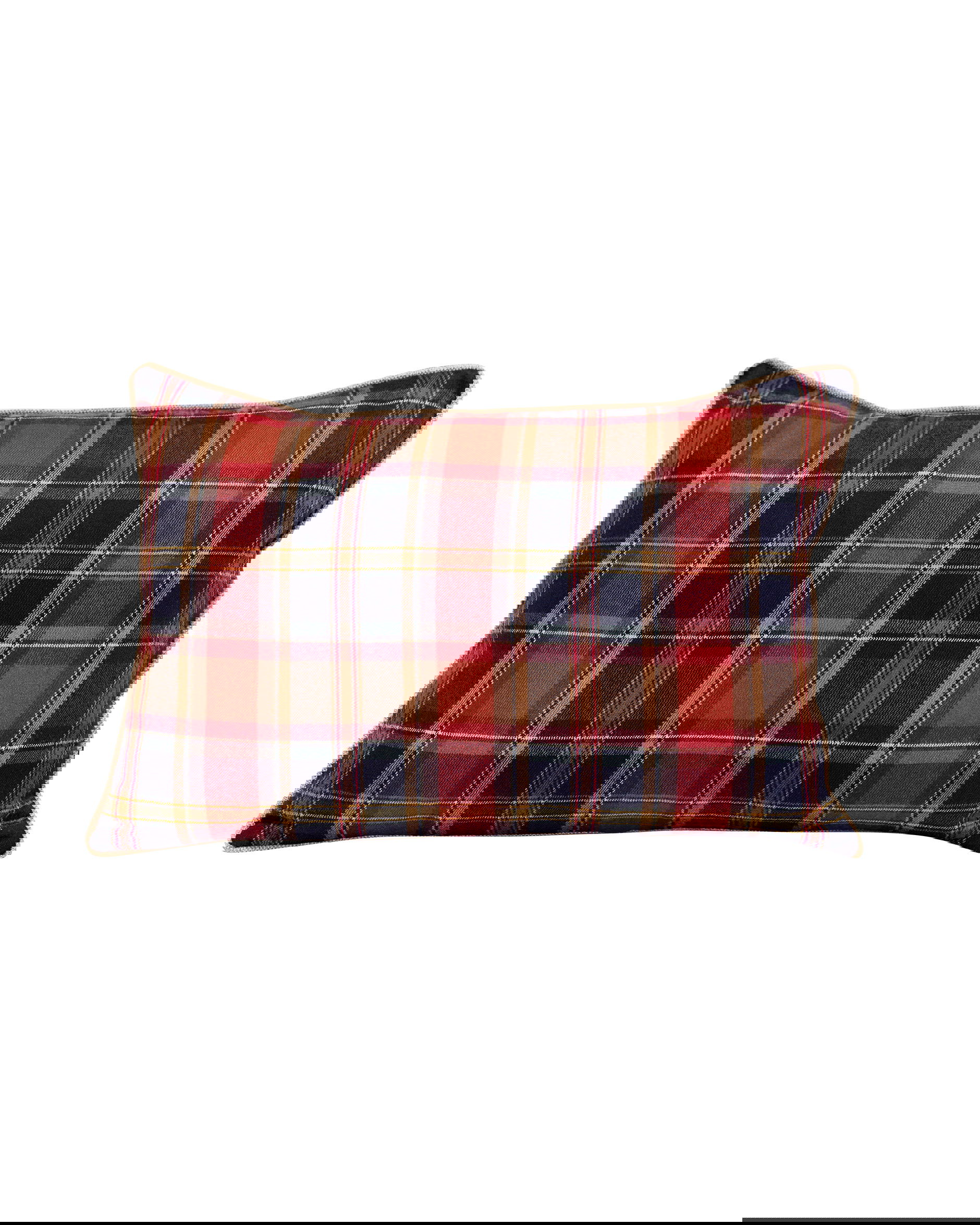 Ian Plaid Cushion Cover Balmoral Red