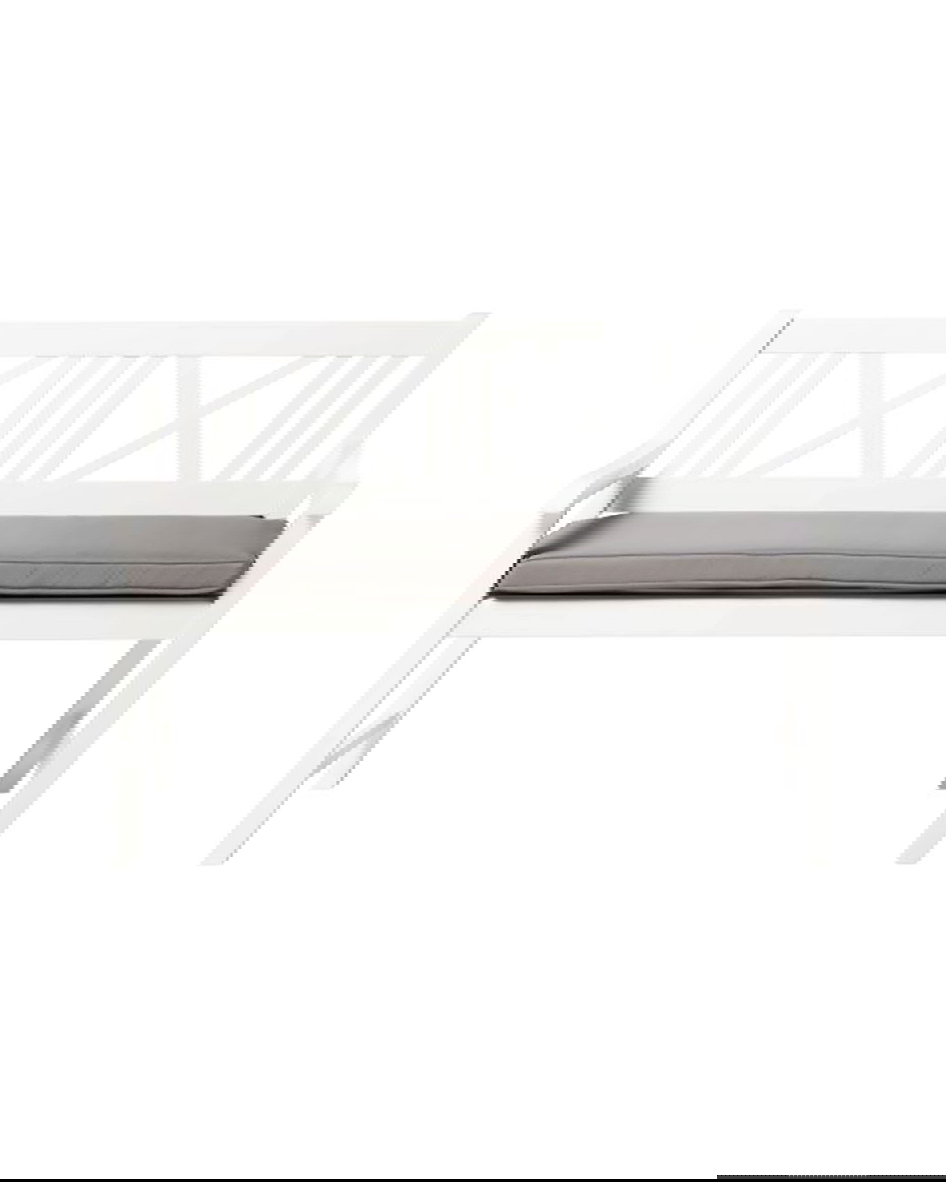 Rosenborg Bench Cushion Grey 2-seater