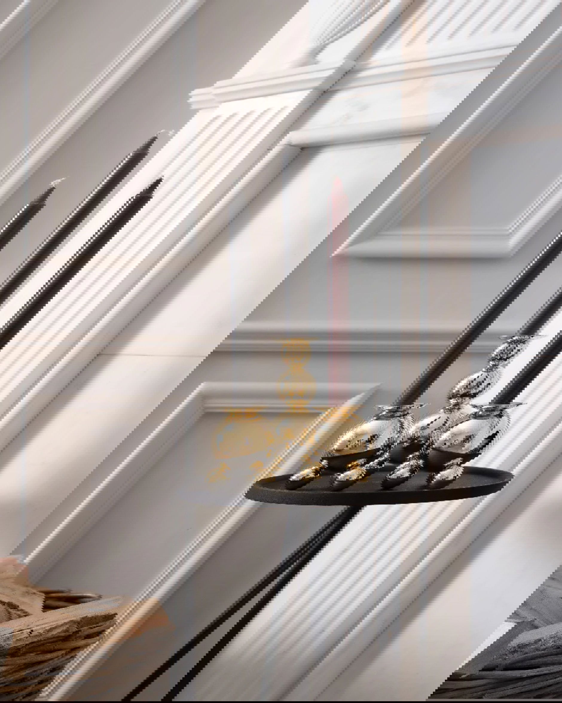 Kulljusstake trippel mässing