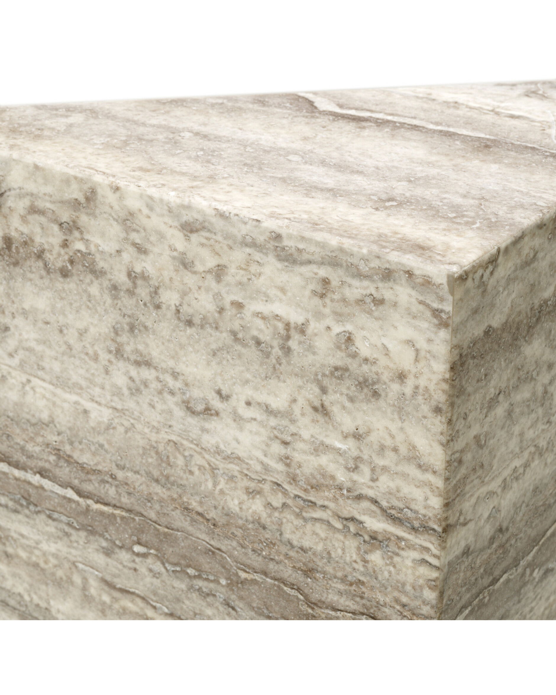 Northbridge piedestal zilver travertijn