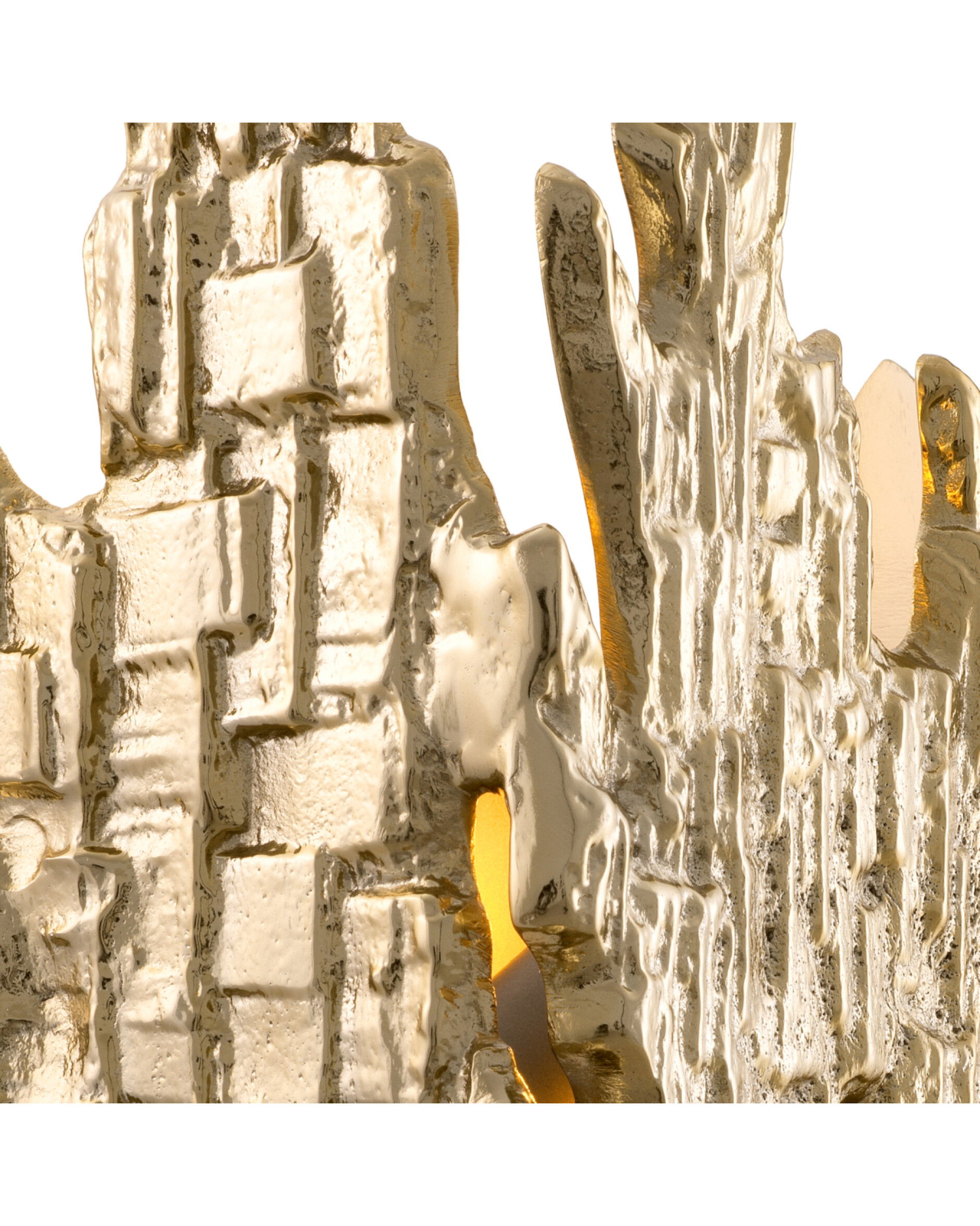 Creten vägglampa guld