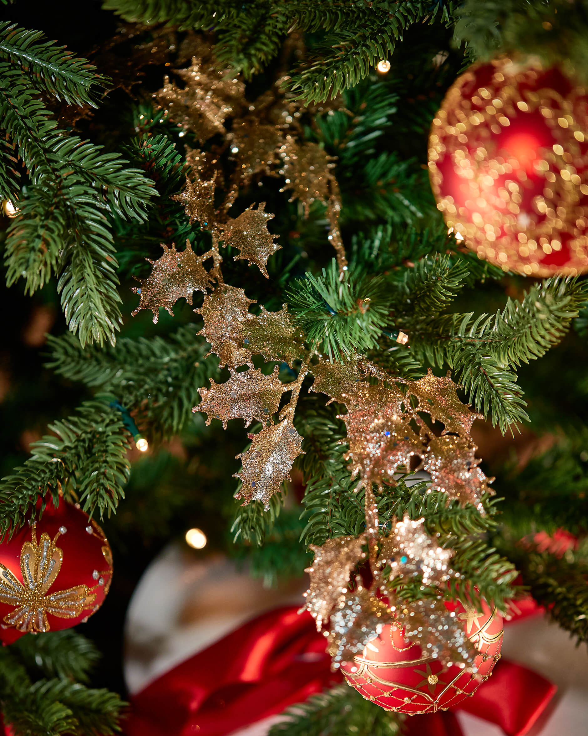 Durand kvist juldekoration champagne