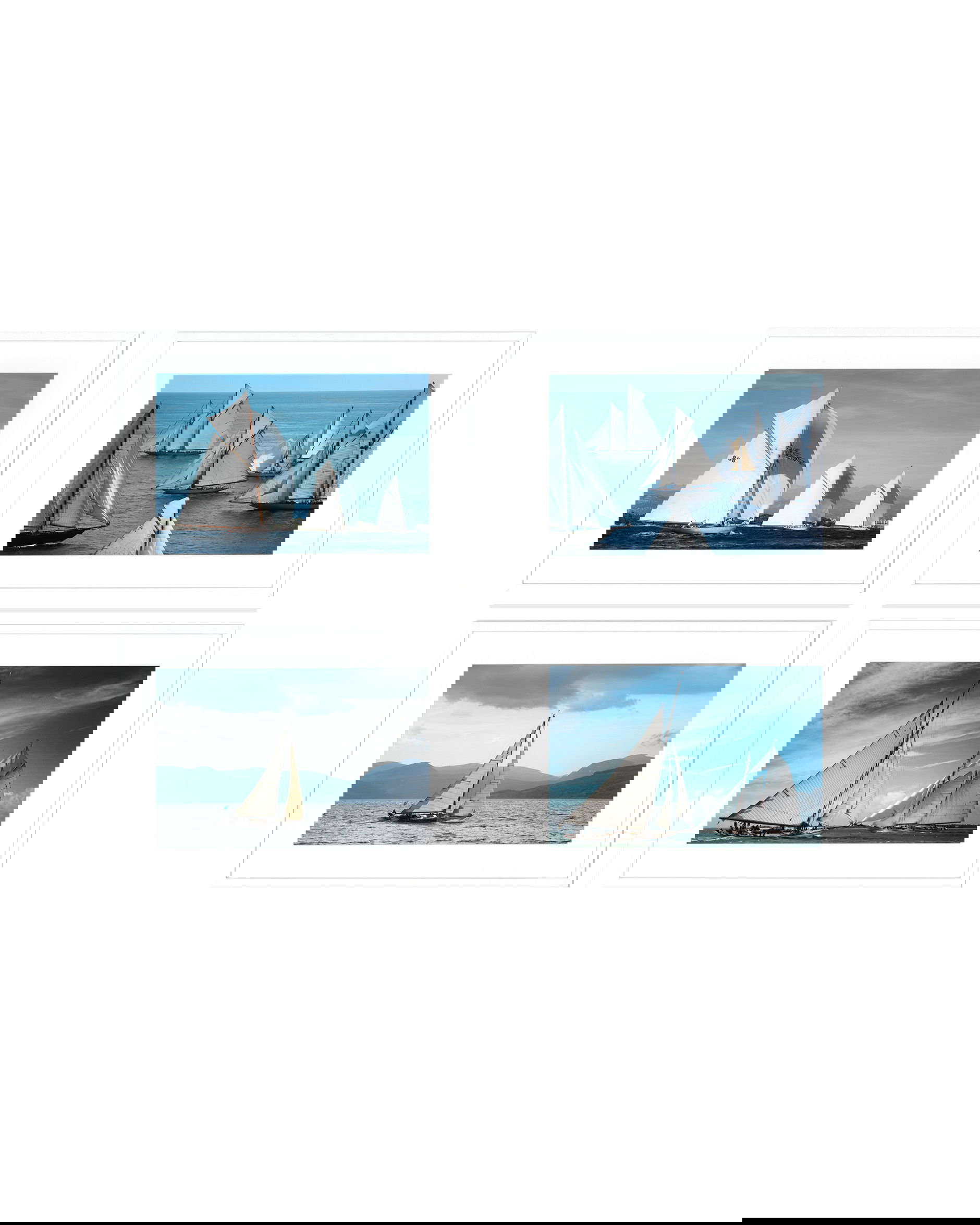 Sailing from Ben Wood (Set of 4)