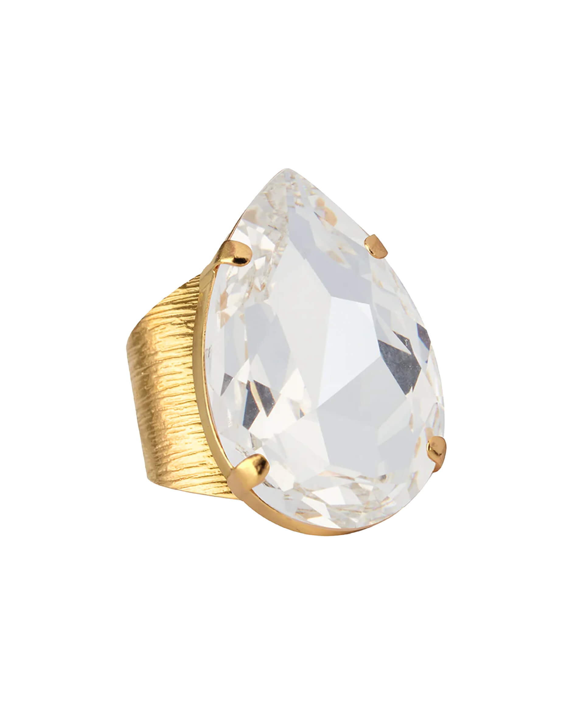 Perfect Drop ring crystal