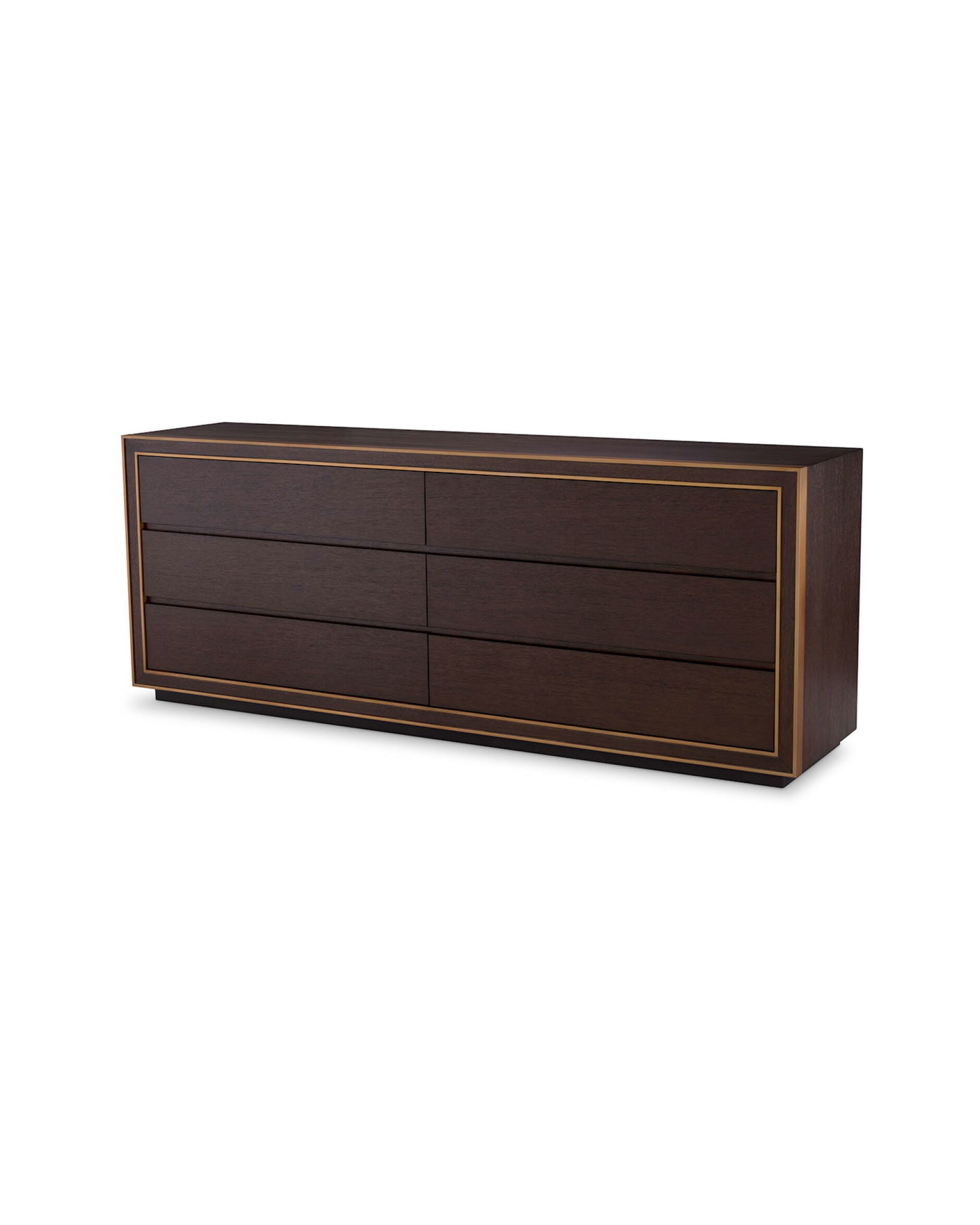 Camelot Chest of Drawers Brown Oak Veneer