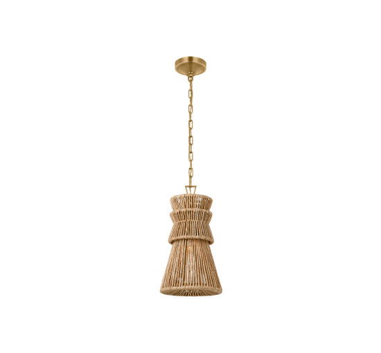 Antigua 10" takpendel natural abaca