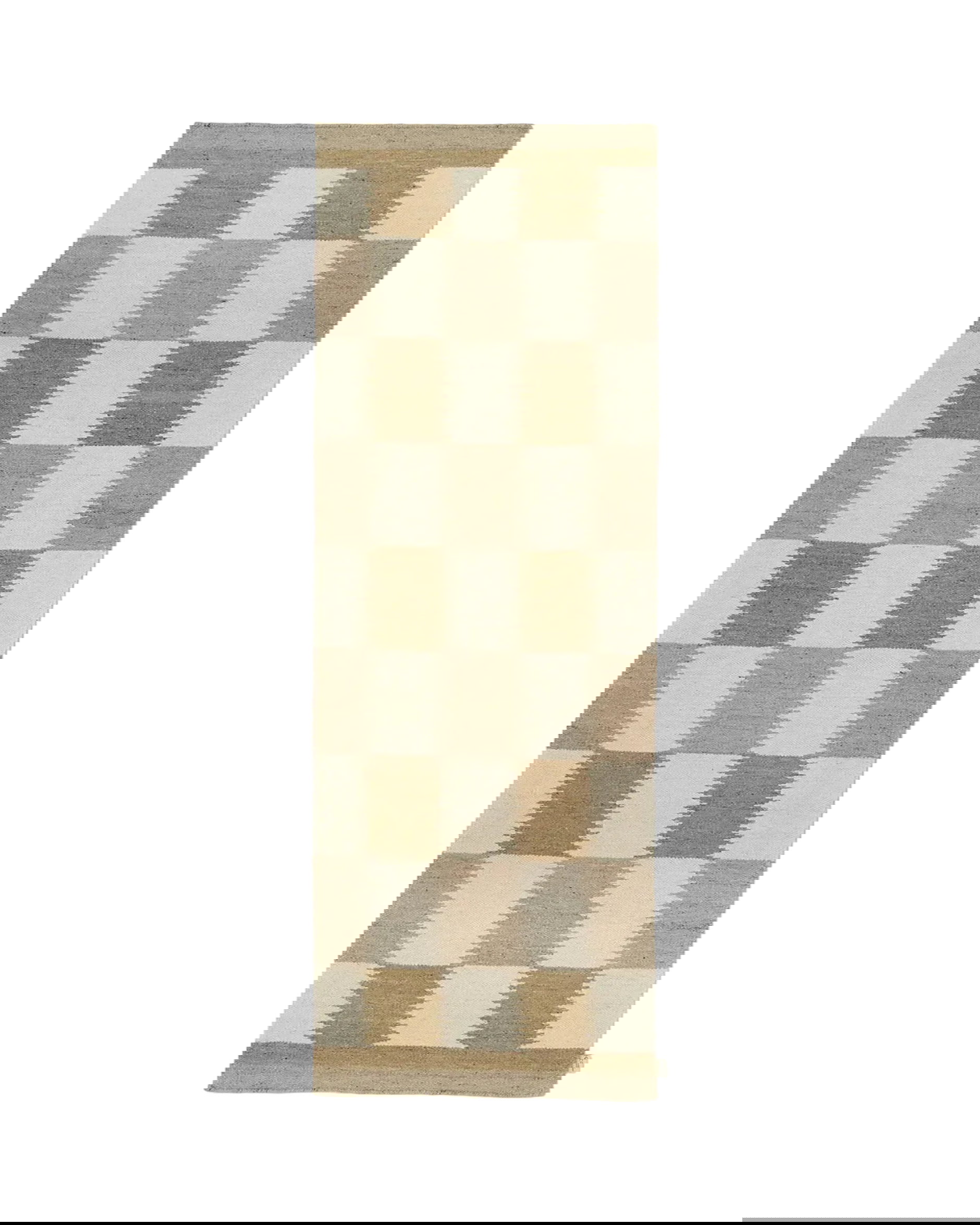 Tagel runner rug beige