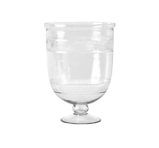 Maison crystal vase