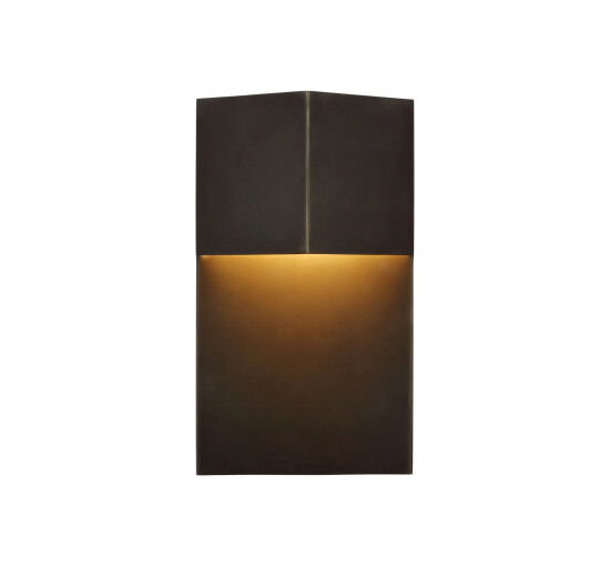 null - Rega 12" Wide vägglampa mässing