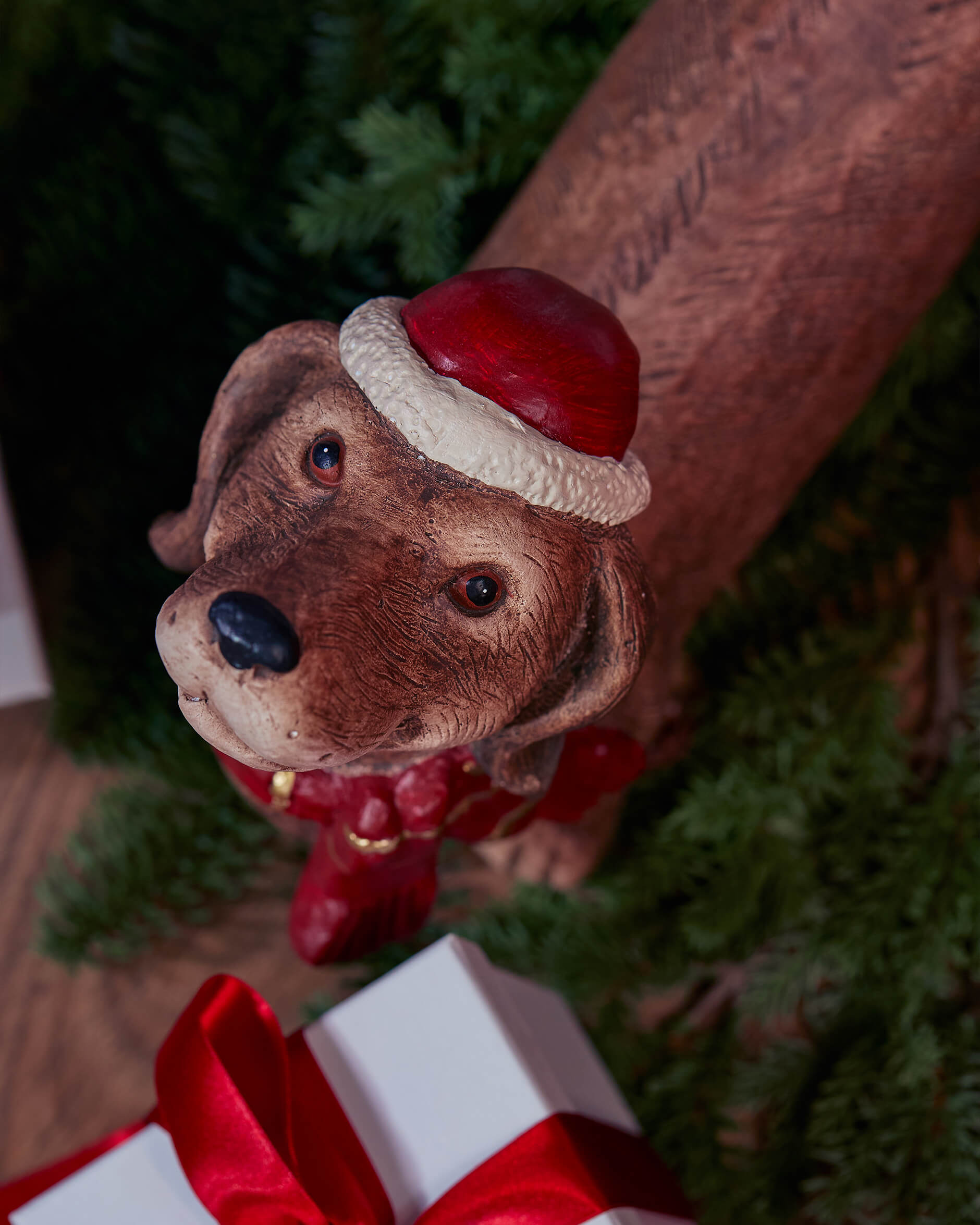 Bruno hund juldekoration