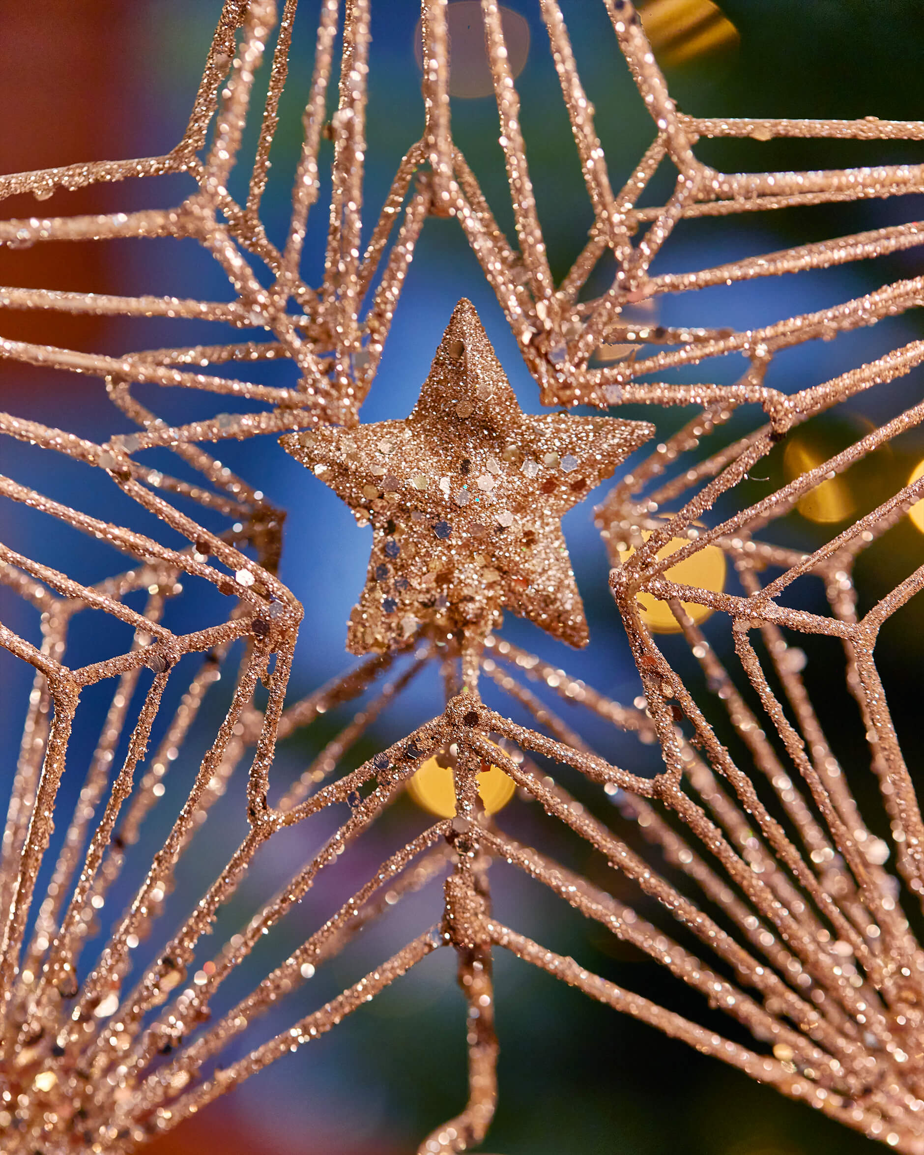 Evie Tree Topper Champagne